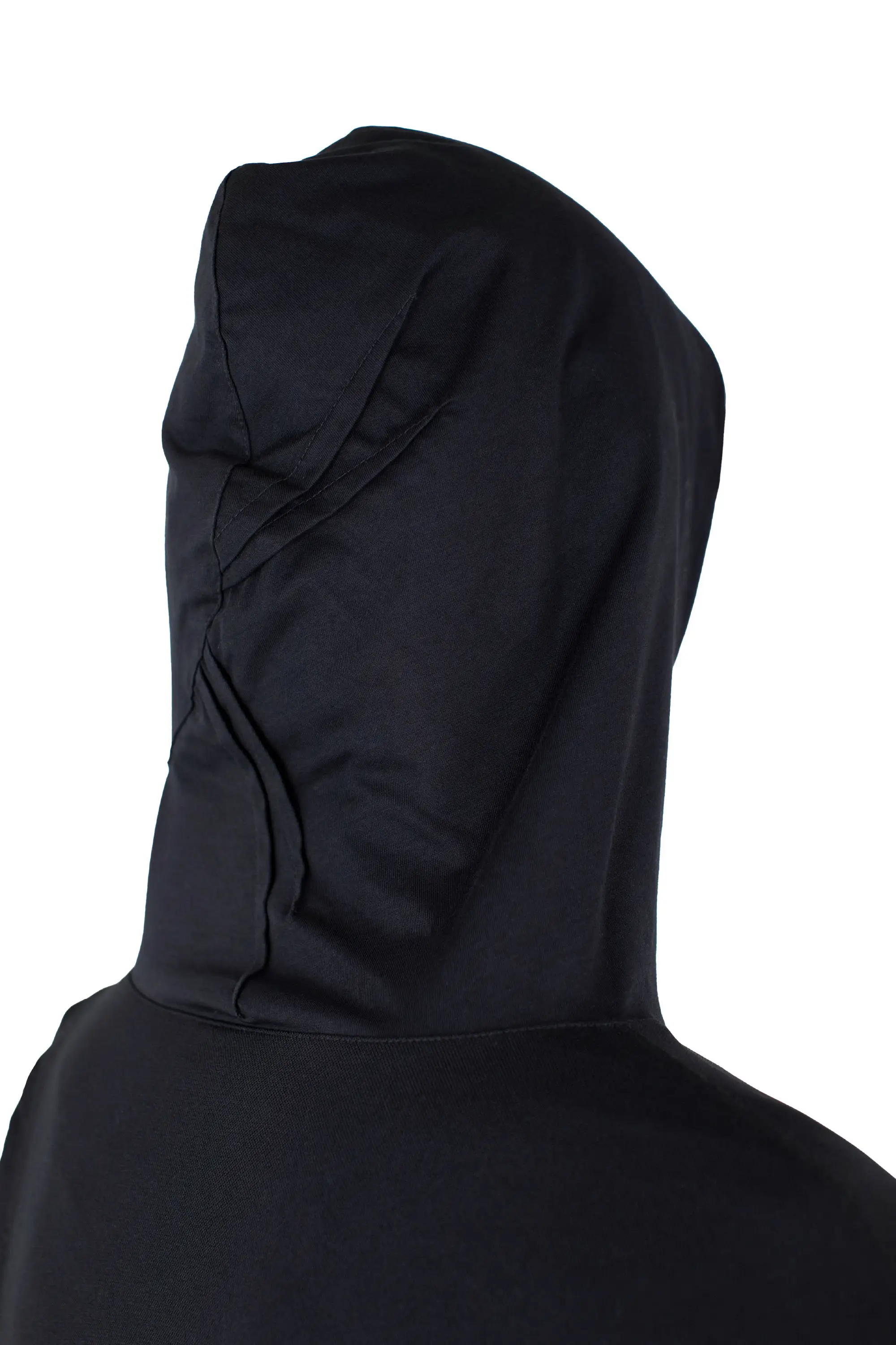 KIKO KOSTADINOV INEX HOODED TOP - BLACK / BLACK