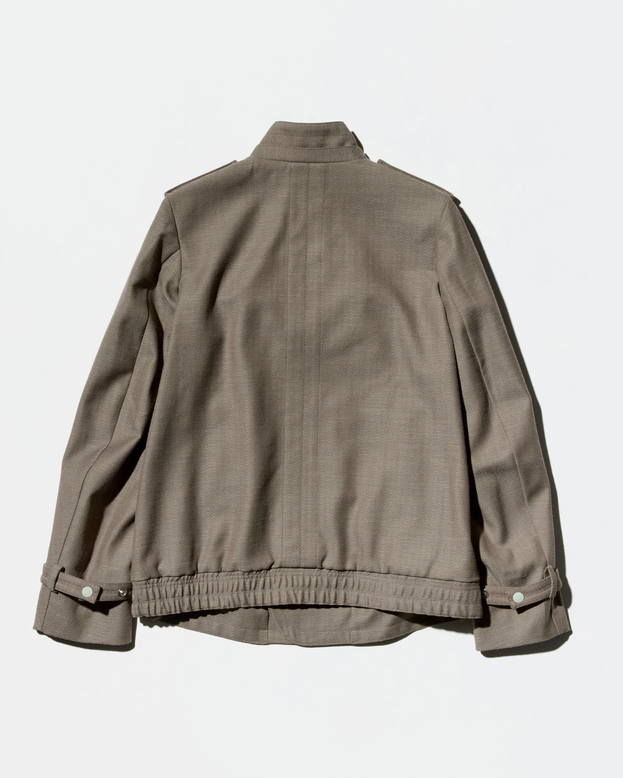 KIKO KOSTADINOV INEX SNAP JACKET - BROWN OAK