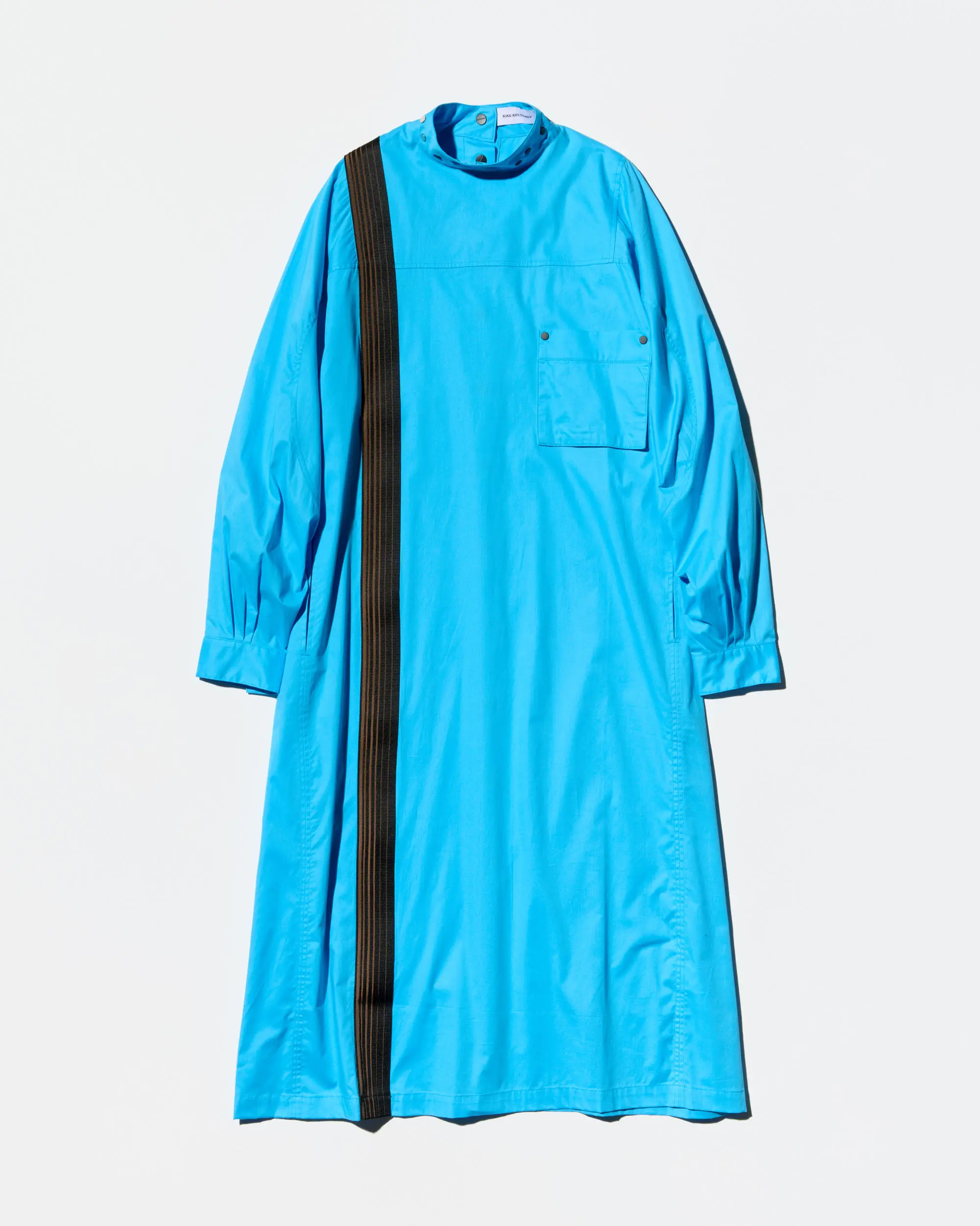 KIKO KOSTADINOV INEX SNAP LONG SHIRT - BLUE LUCENT
