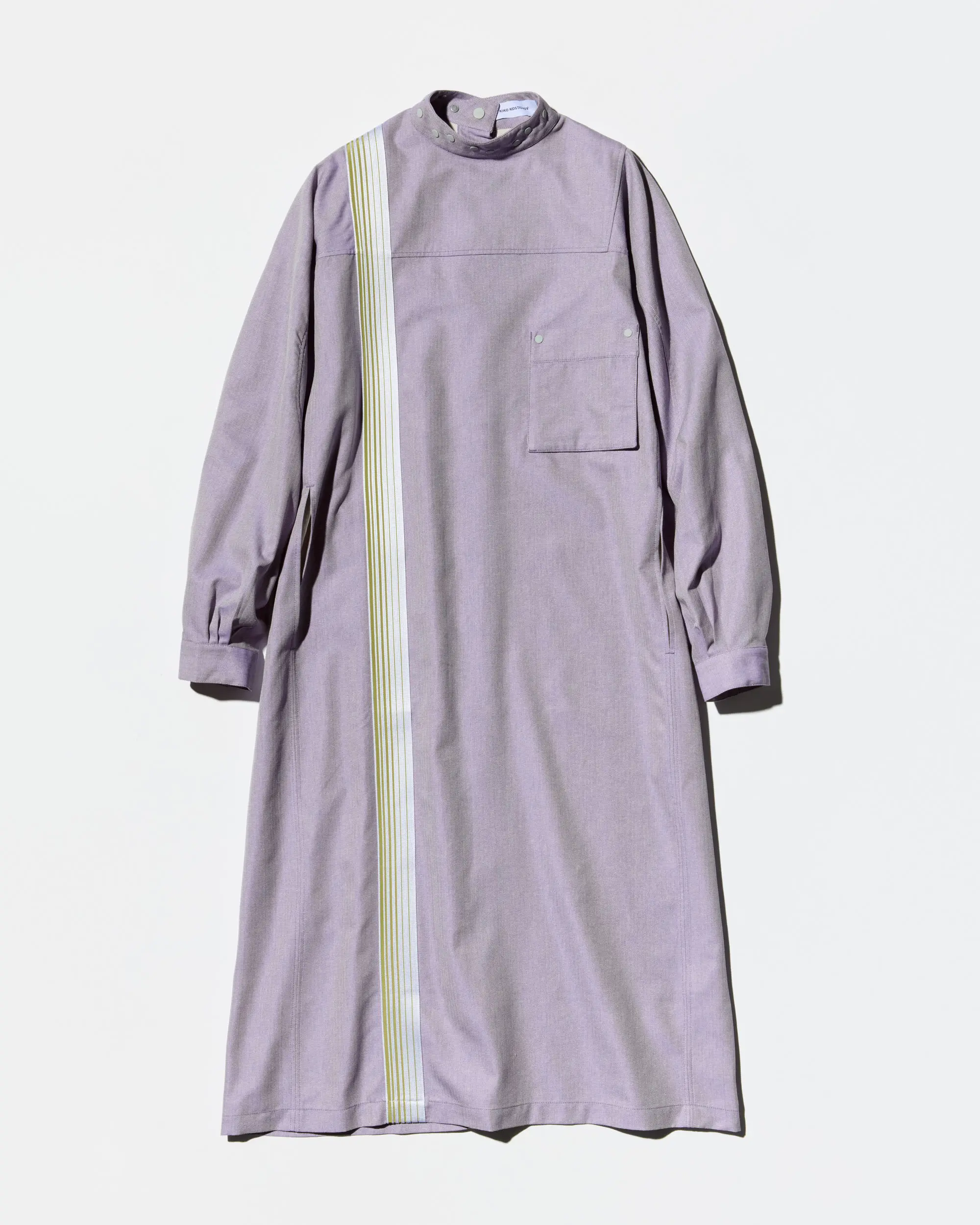 KIKO KOSTADINOV INEX SNAP LONG SHIRT - VIOLET