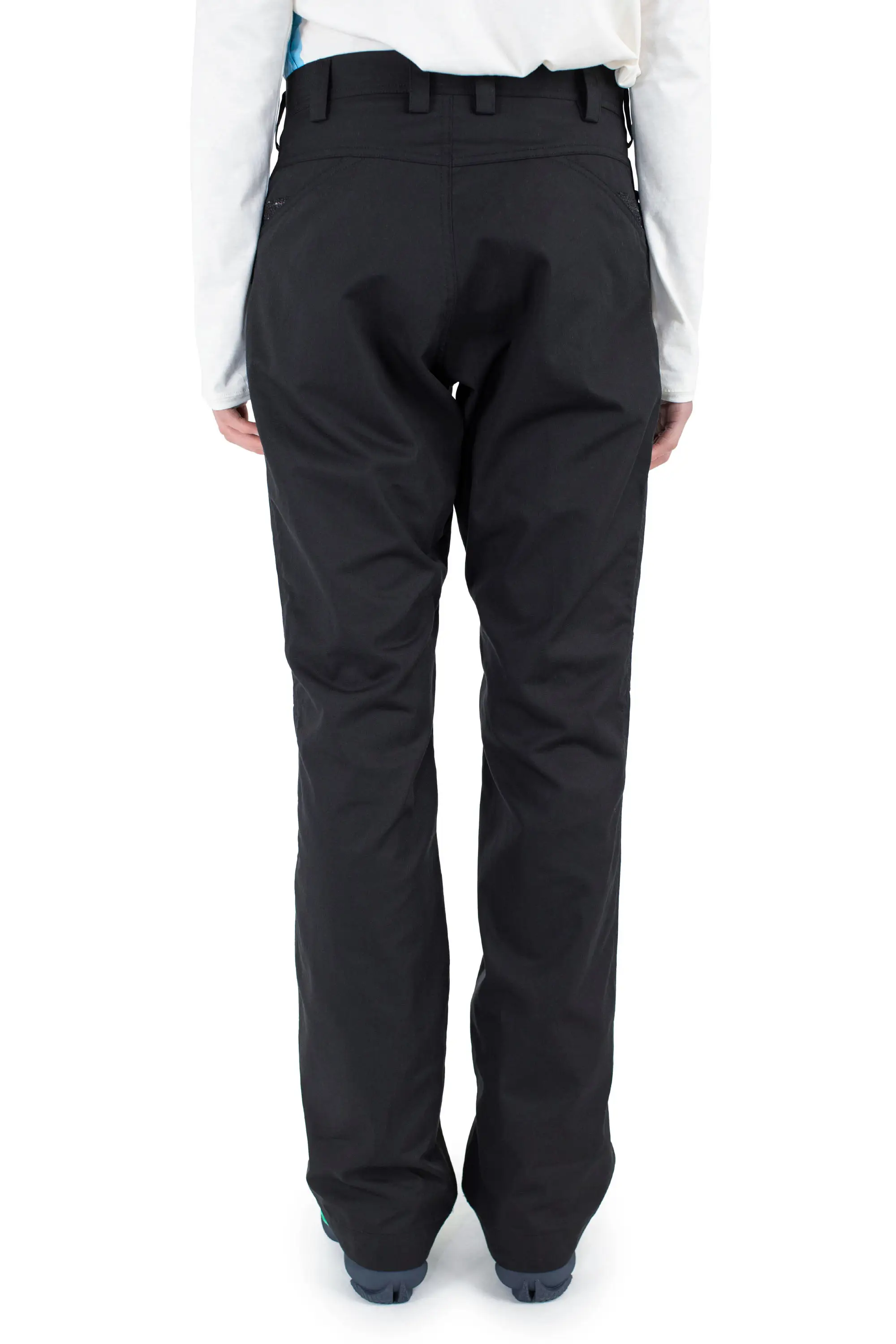 KIKO KOSTADINOV INEX SNAP TROUSER - BLACK SABLE / ASH BLACK