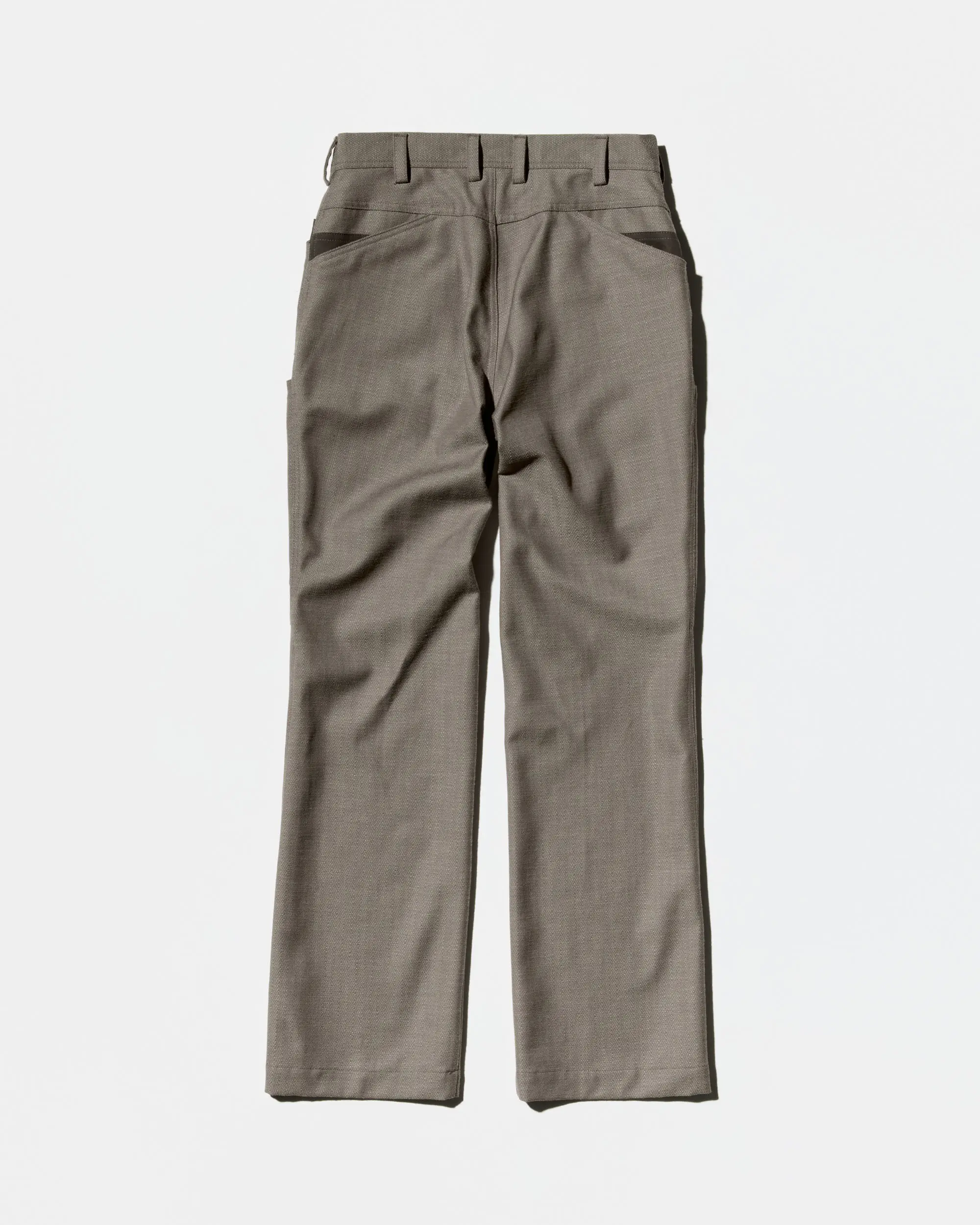 KIKO KOSTADINOV INEX SNAP TROUSER - BROWN OAK / JAVA BROWN