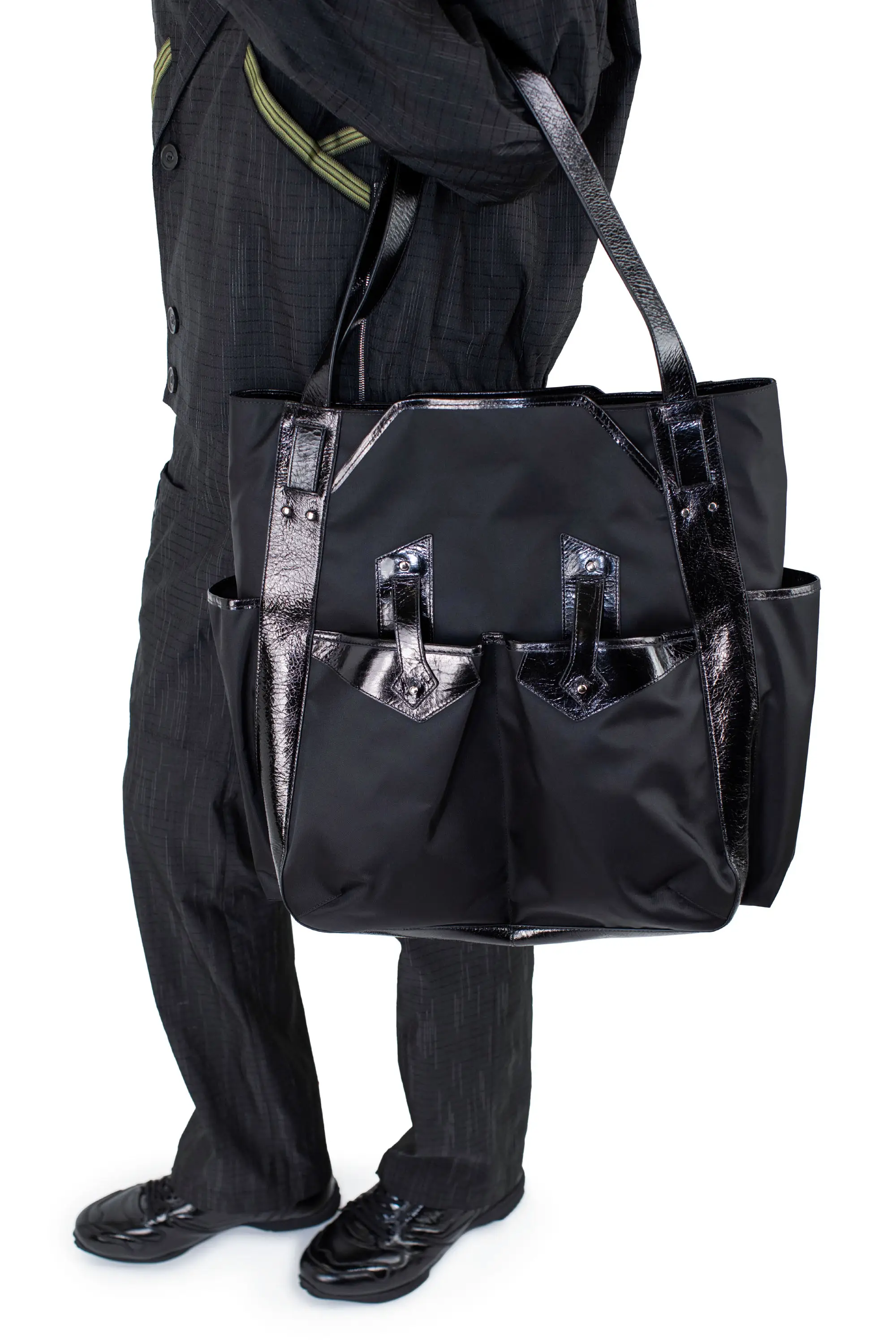 KIKO KOSTADINOV INEX TOTE BAG - BLACK