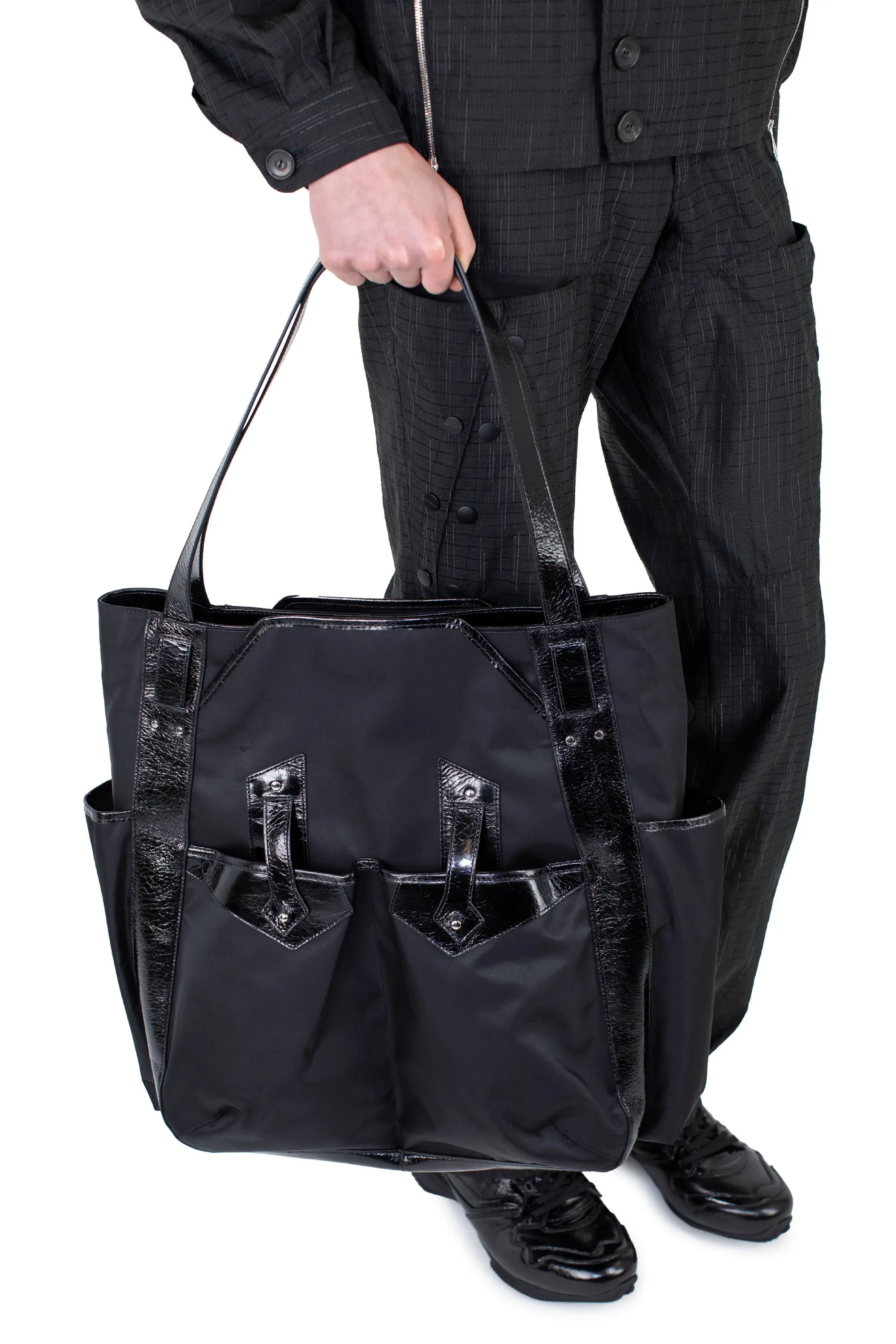 KIKO KOSTADINOV INEX TOTE BAG - BLACK