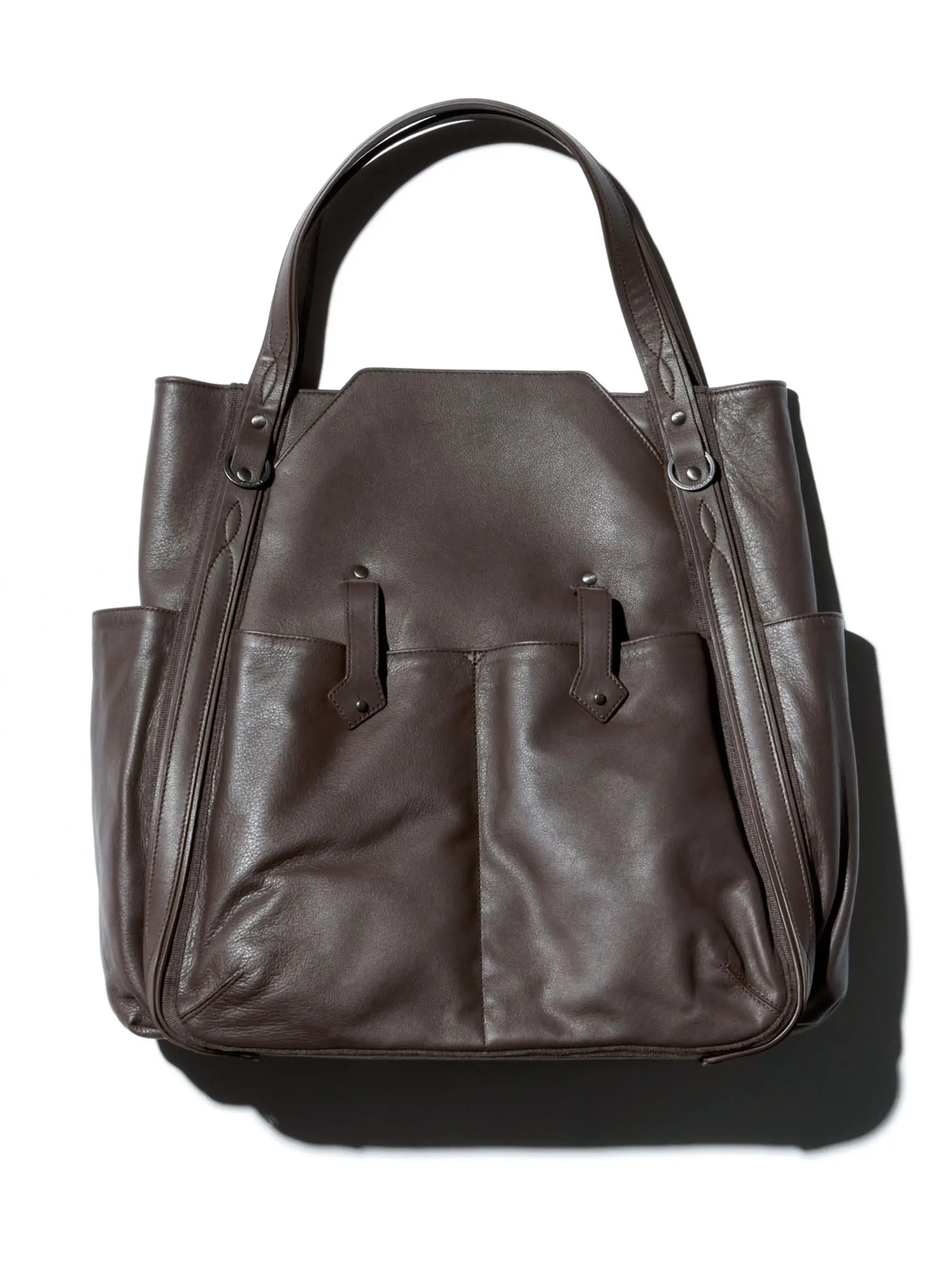 KIKO KOSTADINOV INEX TOTE BAG - CHOCOLATE