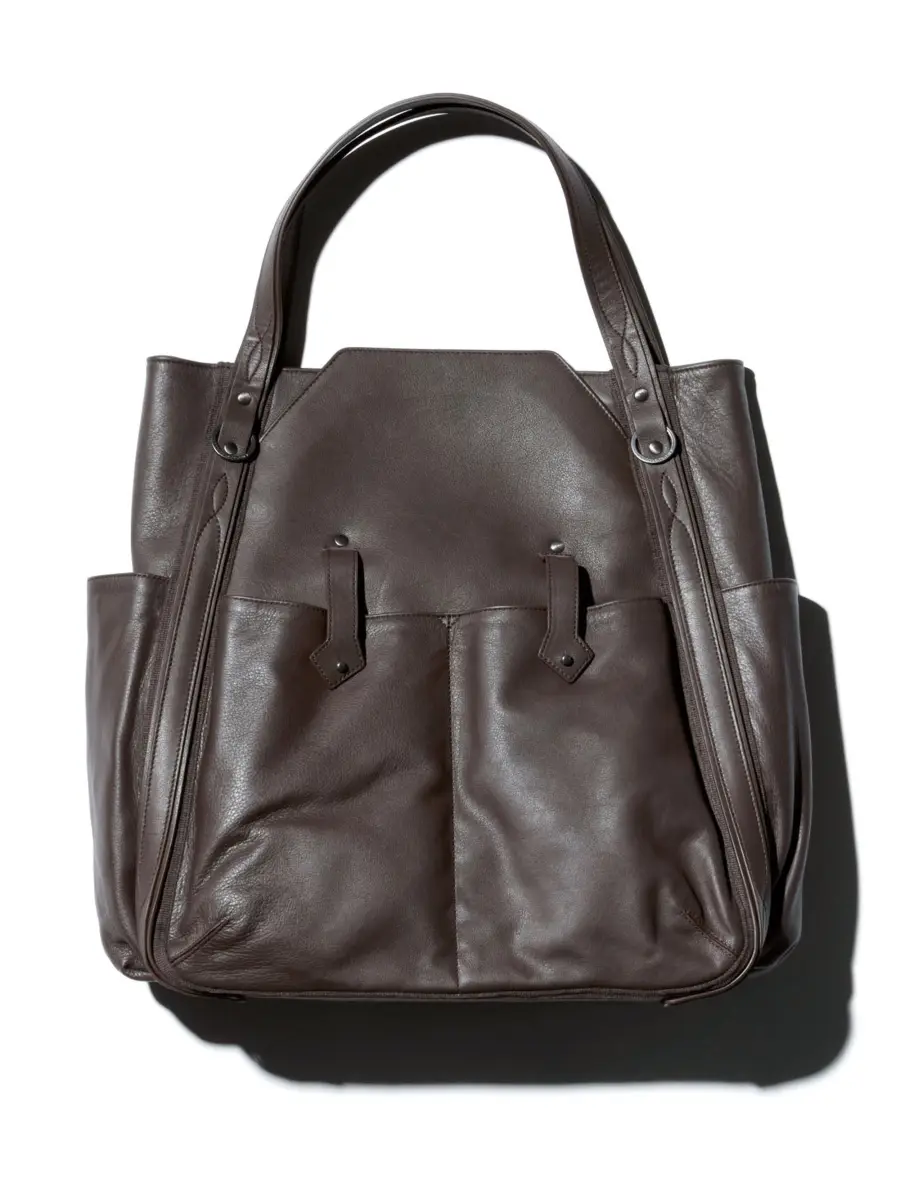 KIKO KOSTADINOV INEX TOTE BAG - CHOCOLATE