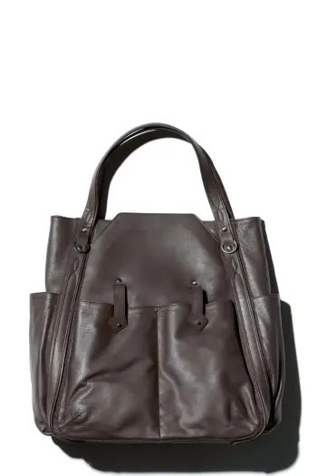 KIKO KOSTADINOV INEX TOTE BAG - CHOCOLATE