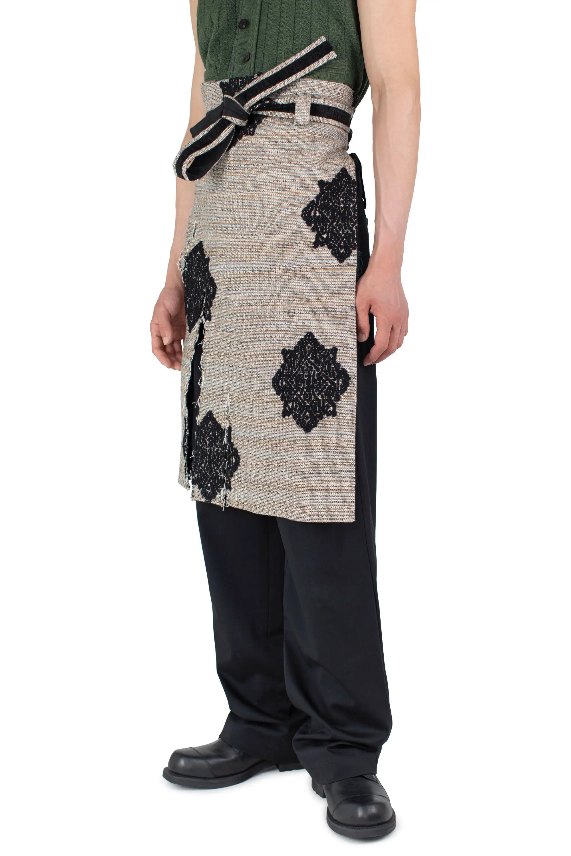 KIKO KOSTADINOV IRIMIAS SKIRT - COUNTRY BEIGE