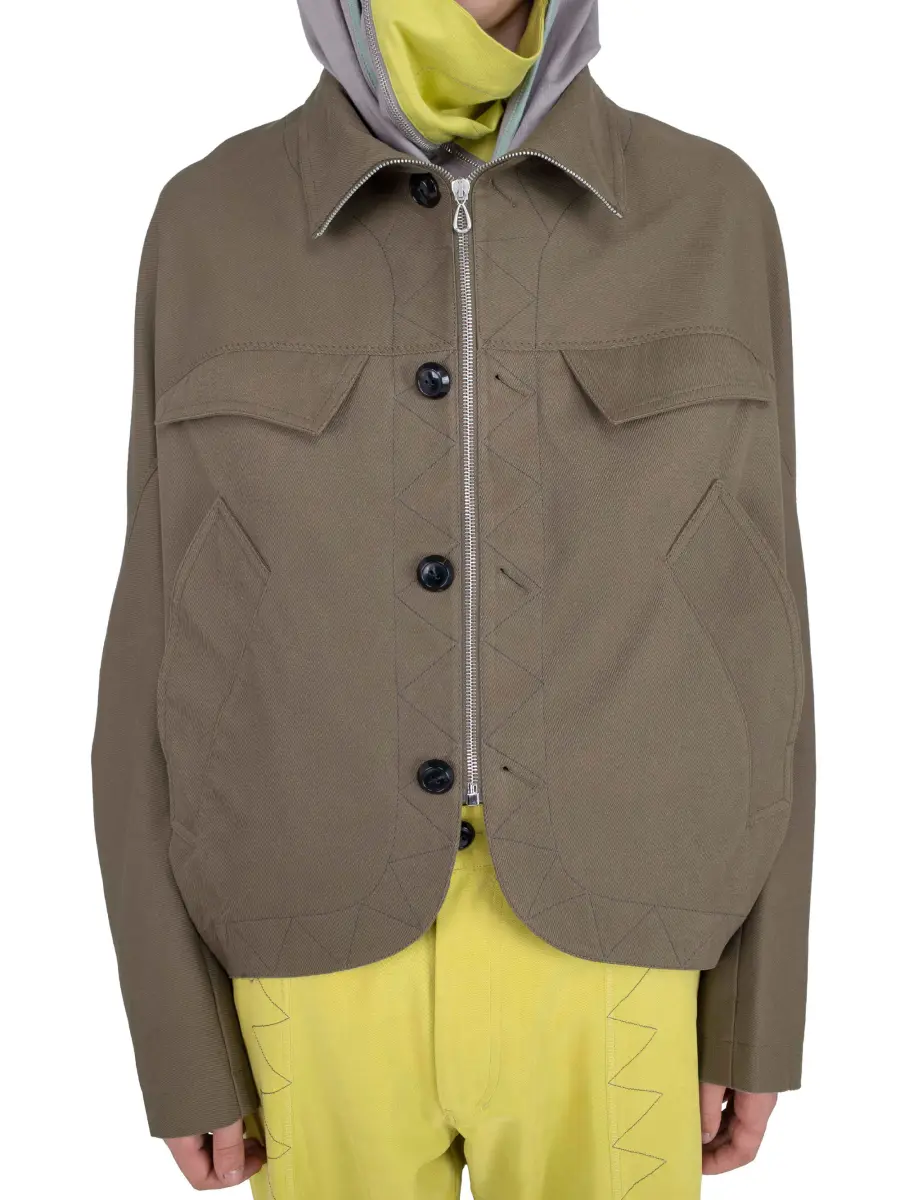 KIKO KOSTADINOV – JACKLIGHT JACKET - BRASS GREEN 