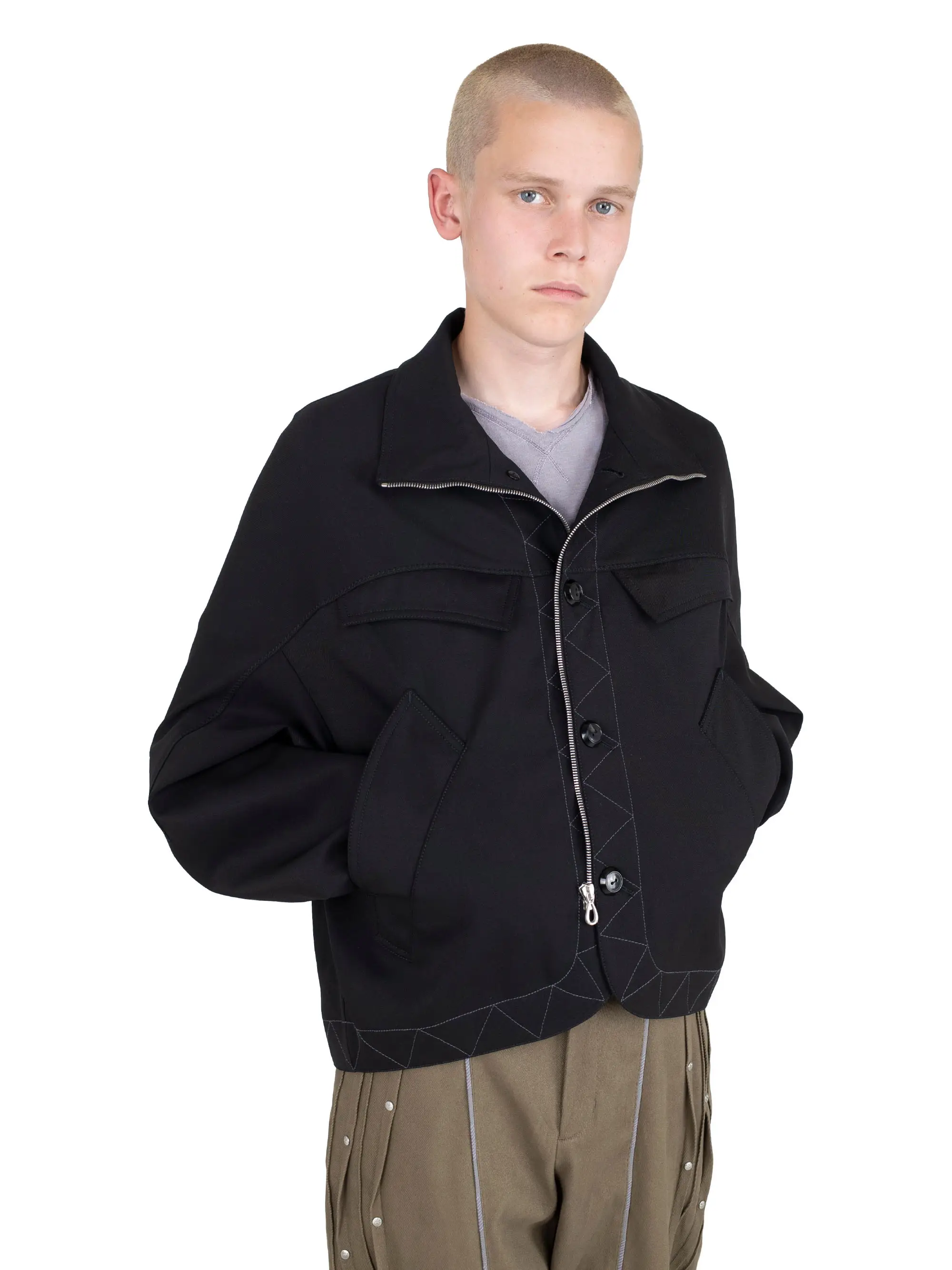 KIKO KOSTADINOV – JACKLIGHT JACKET - CROW BLACK 