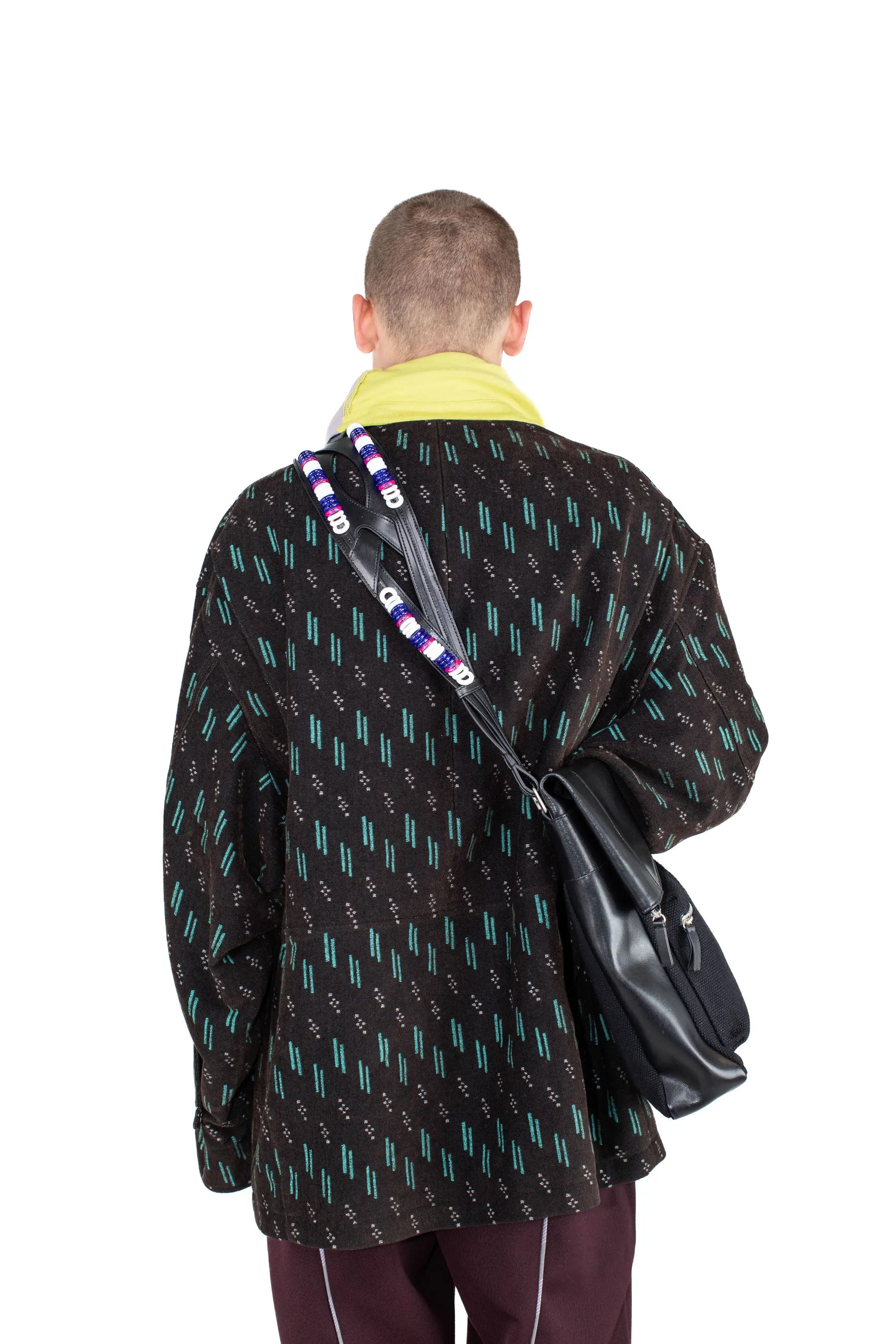 KIKO KOSTADINOV JAROCKA SHOULDER BAG - BLACK / MIDNIGHT