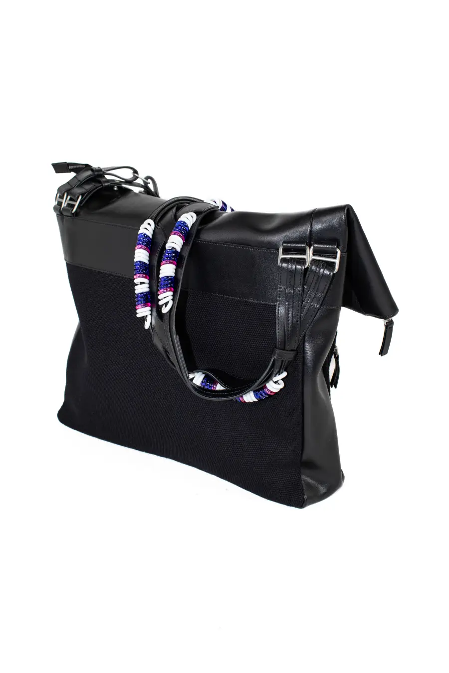 KIKO KOSTADINOV JAROCKA SHOULDER BAG - BLACK / MIDNIGHT