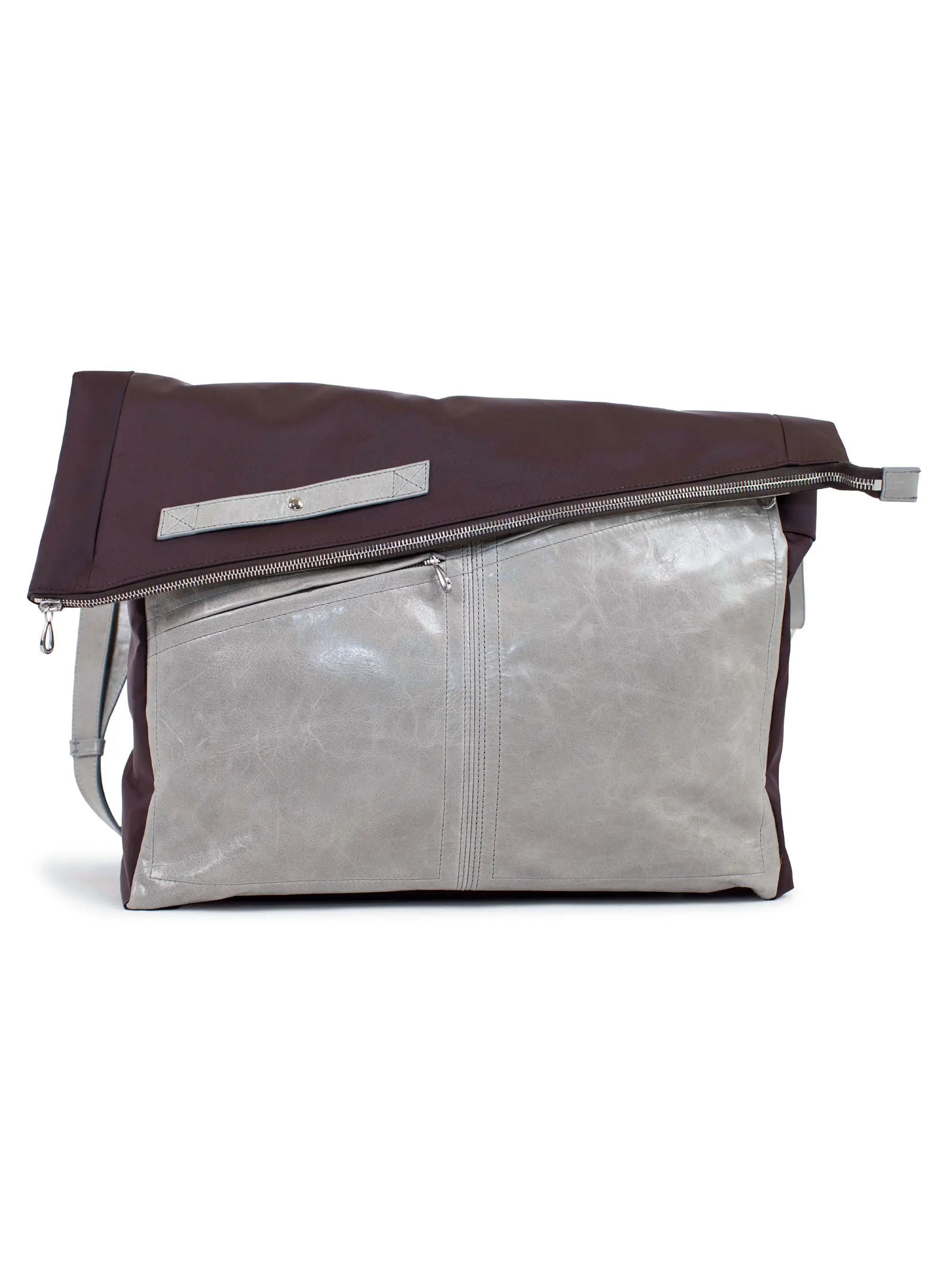 KIKO KOSTADINOV JAROCKA SHOULDER BAG - BROWN / CEMENT
