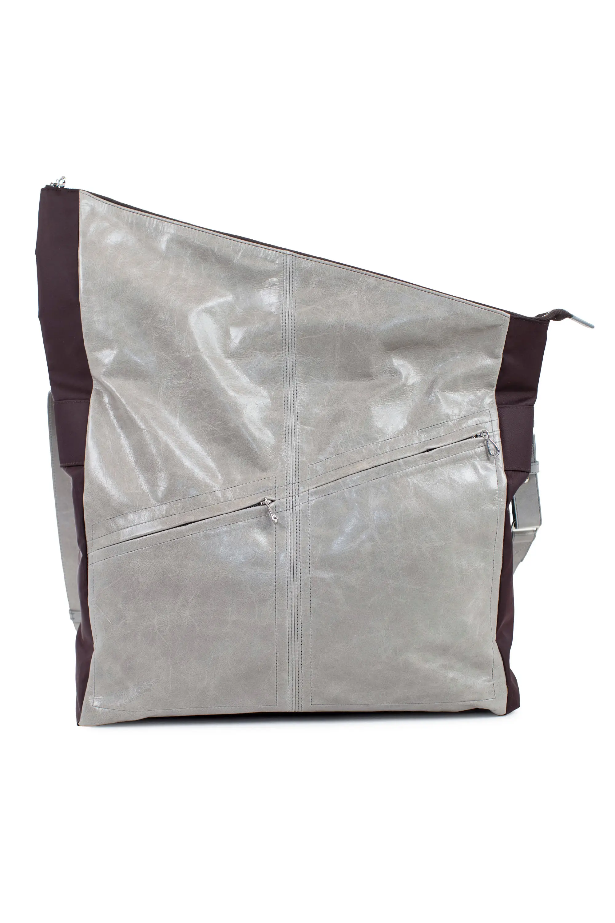 KIKO KOSTADINOV JAROCKA SHOULDER BAG - BROWN / CEMENT