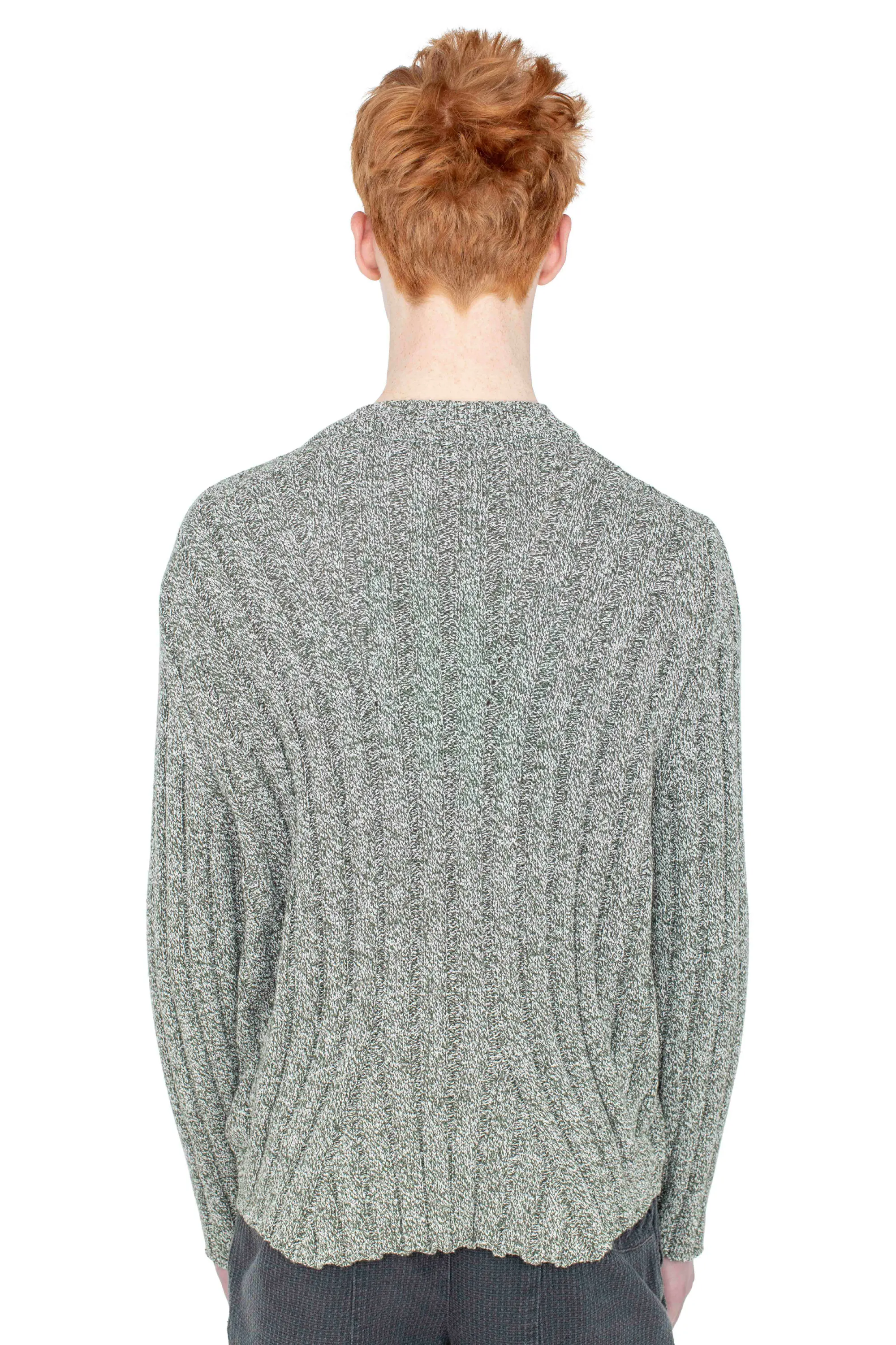 KIKO KOSTADINOV KADA KNIT PULLOVER - GREY MELANGE