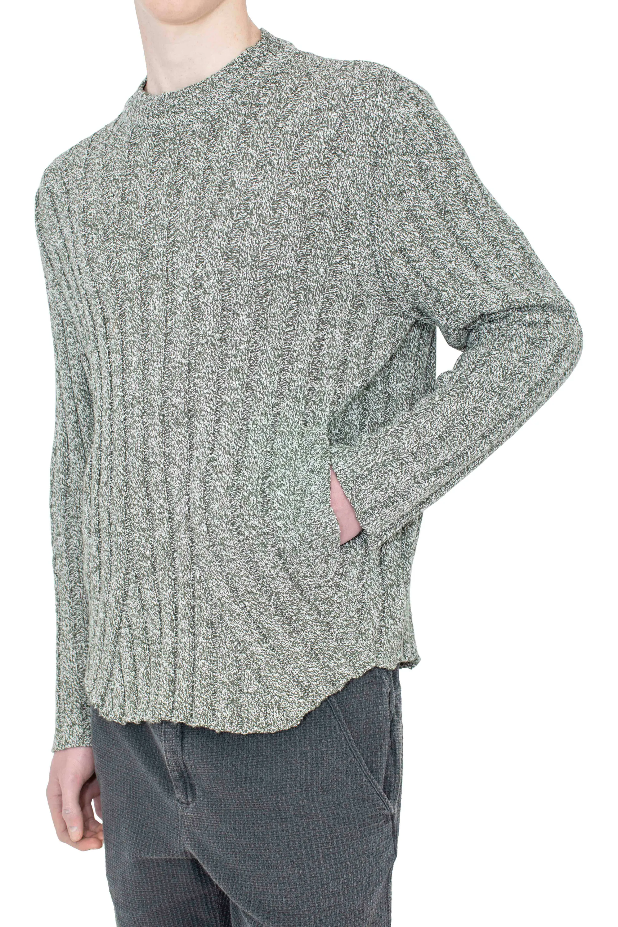 KIKO KOSTADINOV KADA KNIT PULLOVER - GREY MELANGE