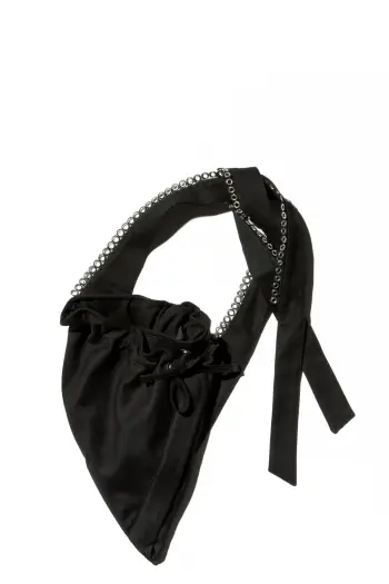 KIKO KOSTADINOV KEST POUCH BAG - SPACE BLACK