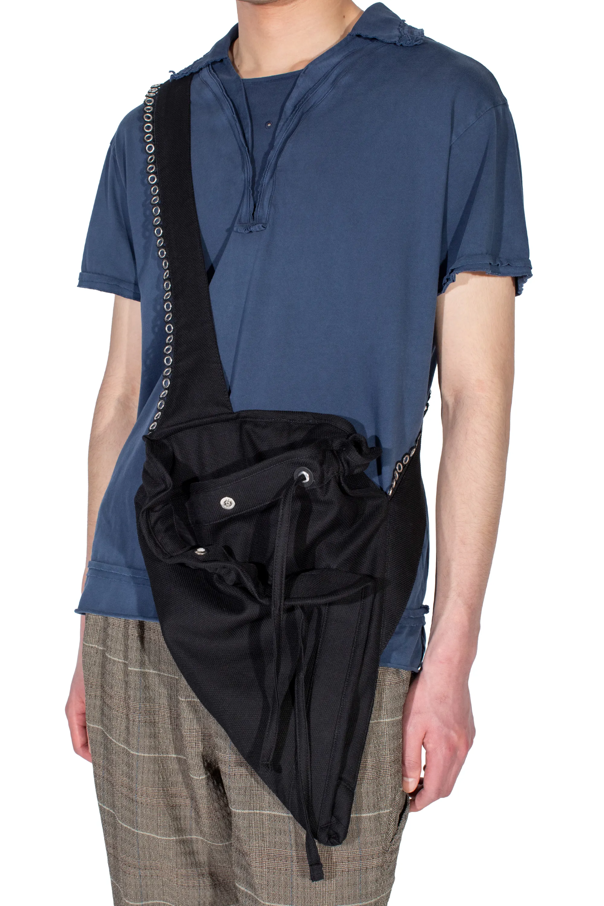KIKO KOSTADINOV KEST POUCH BAG - SPACE BLACK