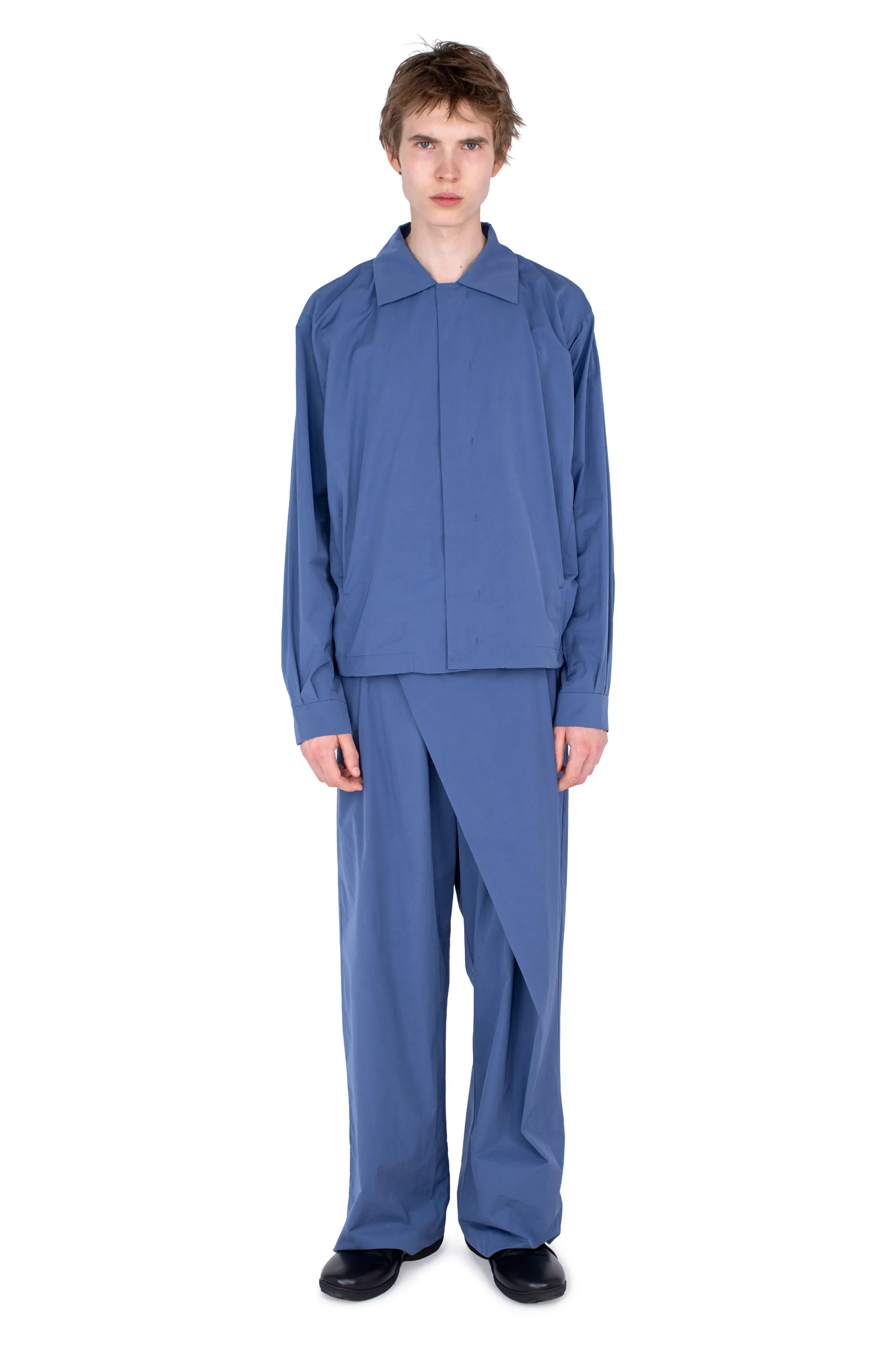 KIKO KOSTADINOV KIPPEL LIGHT BLOUSON - ABYSS BLUE