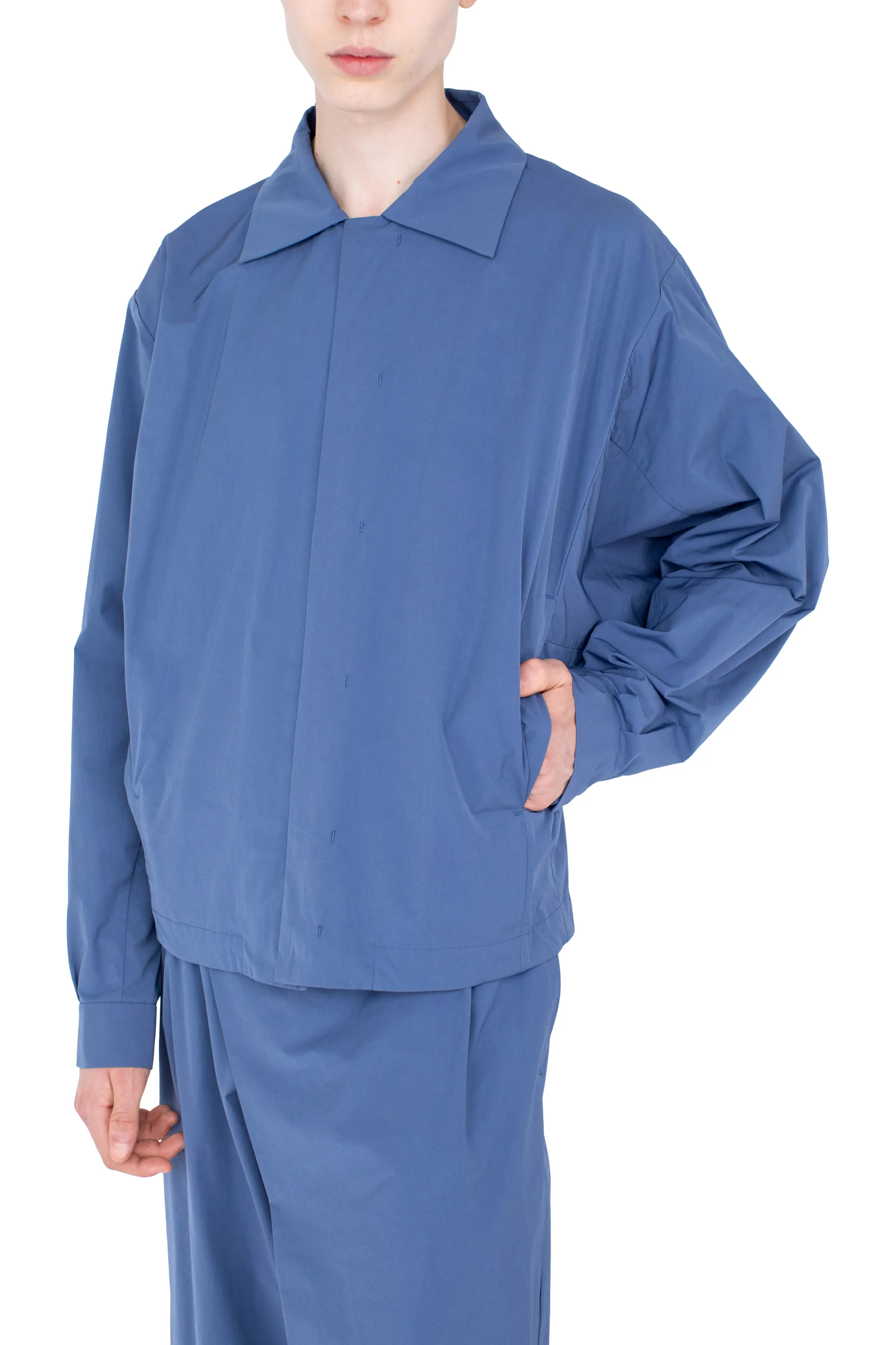 KIKO KOSTADINOV KIPPEL LIGHT BLOUSON - ABYSS BLUE