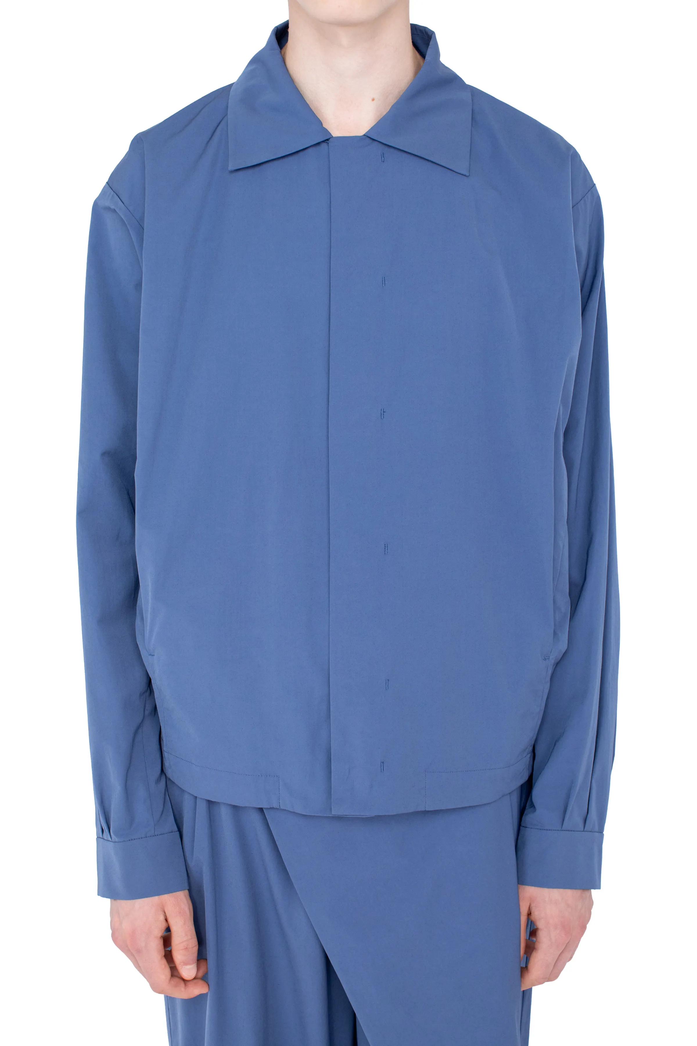 KIKO KOSTADINOV KIPPEL LIGHT BLOUSON - ABYSS BLUE