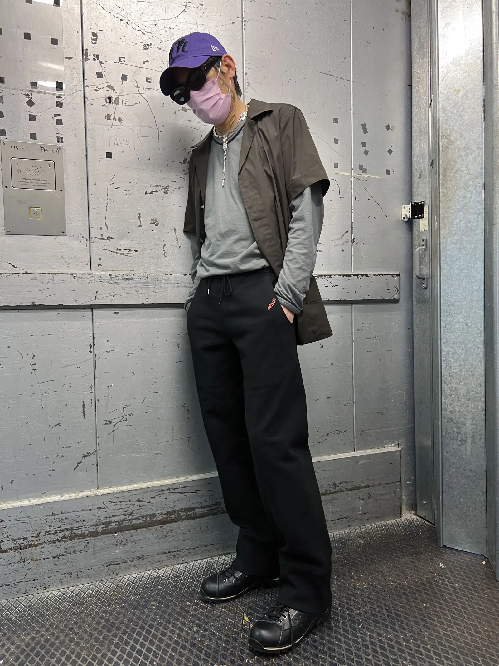 KK. TROUSER 05 BLACK 52 キココスタディノフ パンツ ...