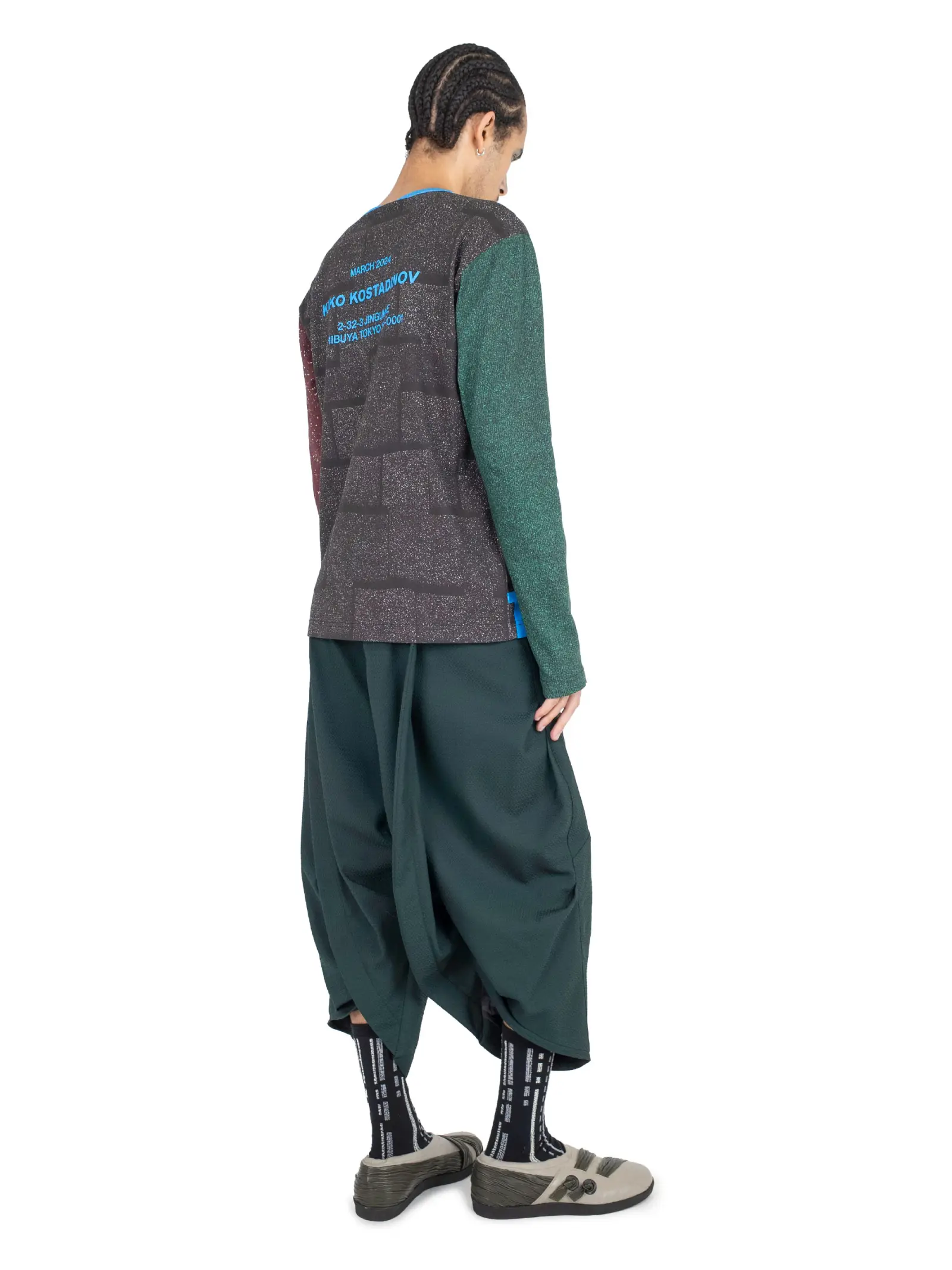 KIKO KOSTADINOV – KK.Trouser.09 - DEEP GREEN