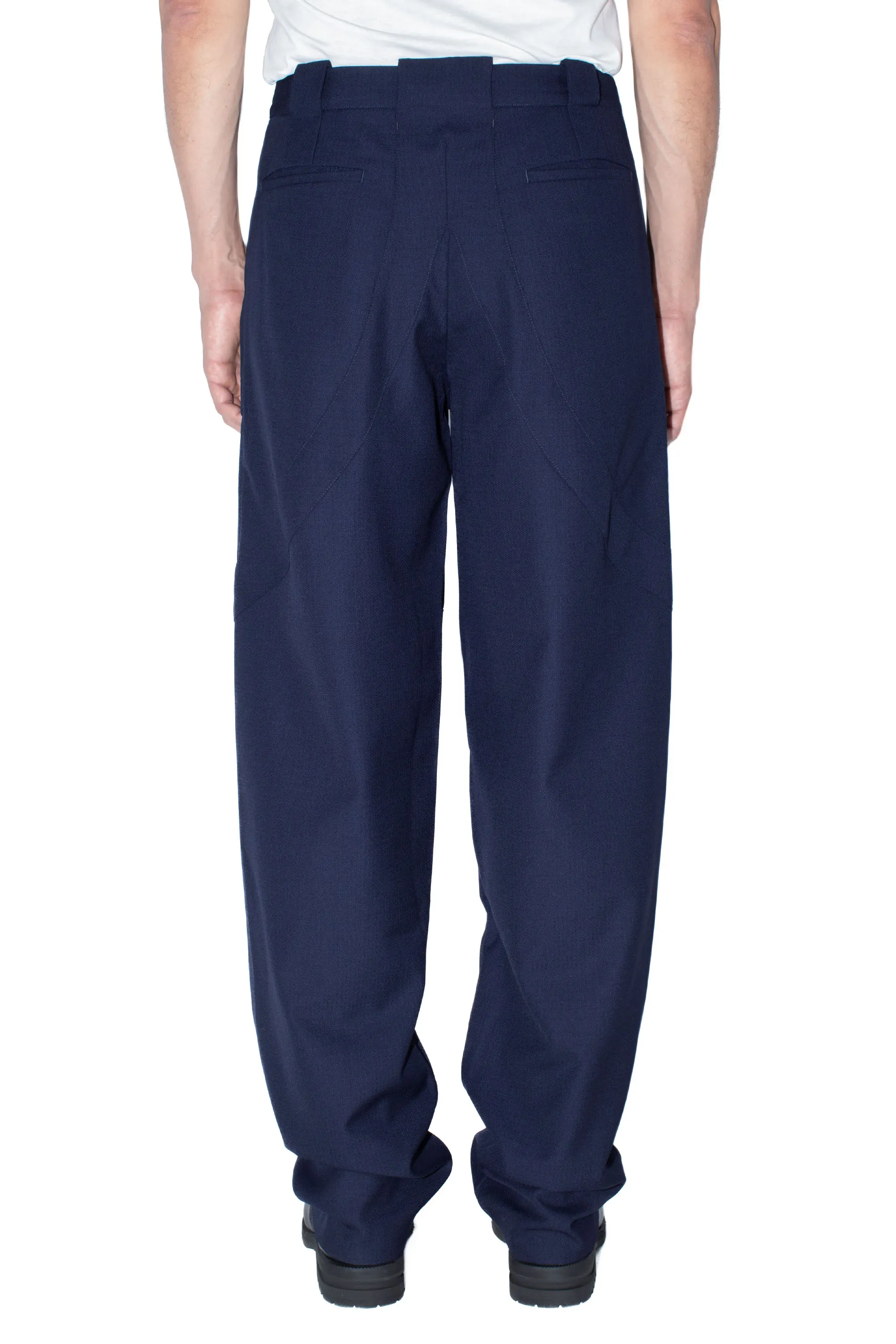 パンツ kikokostadinov klees embroidery trousers KLEES EMBROIDERED TROUSER - ORION BLUE – KIKO KOSTADINOV