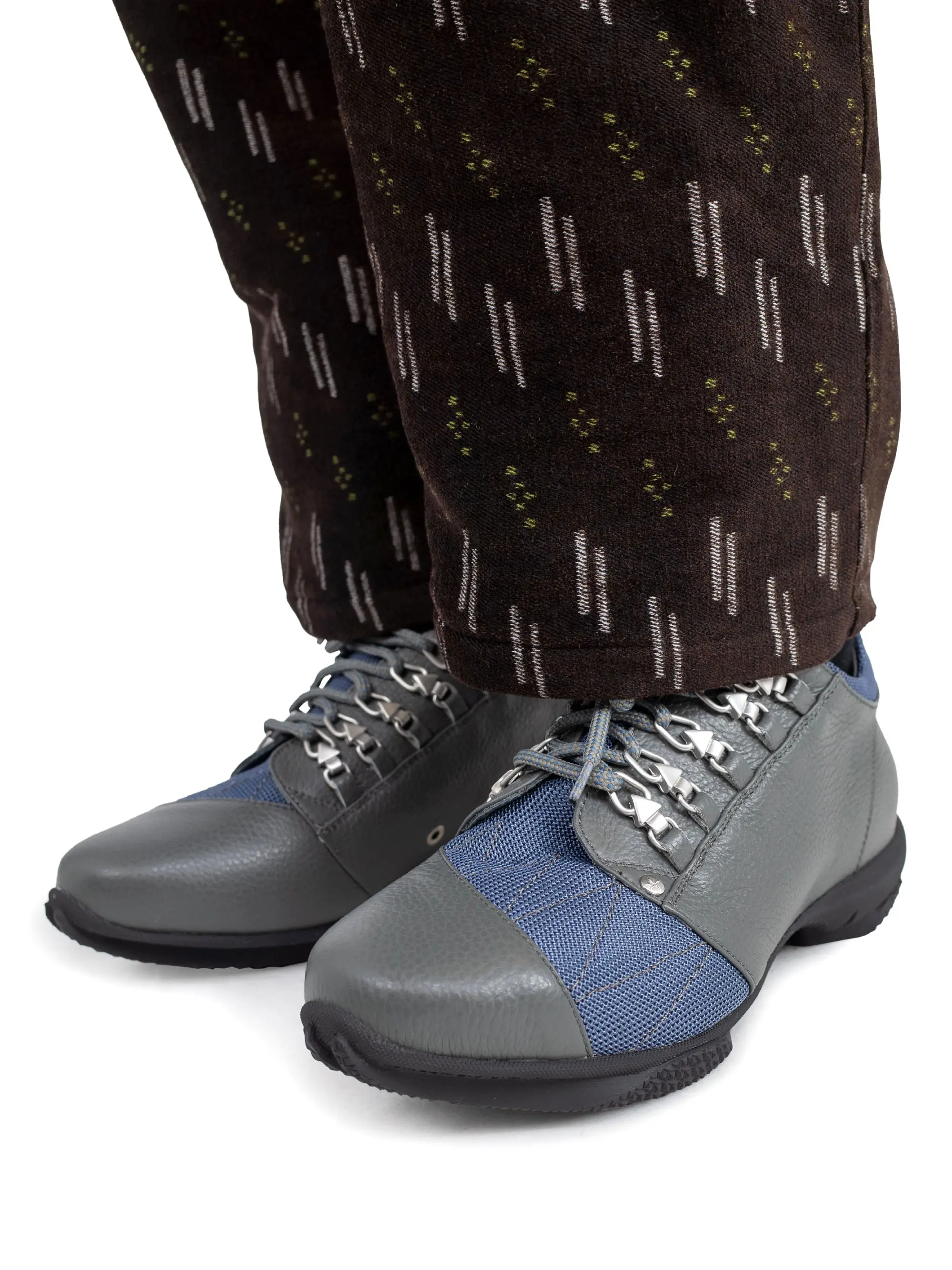 KIKO KOSTADINOV – KNOX LACE UP - SILVER BLUE