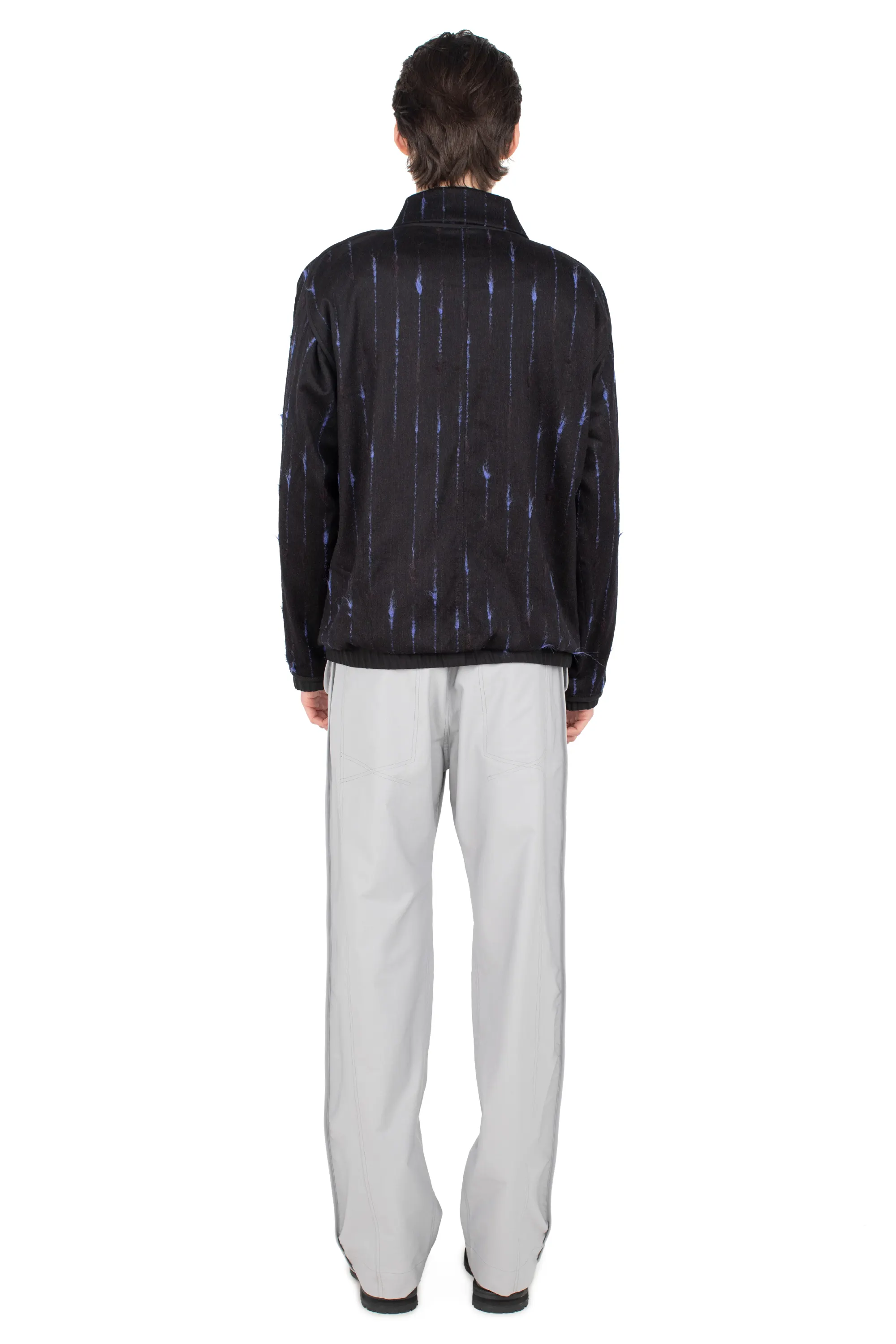 KIKO KOSTADINOV KOMLO JACKET - BLACK & ROYAL BLUE