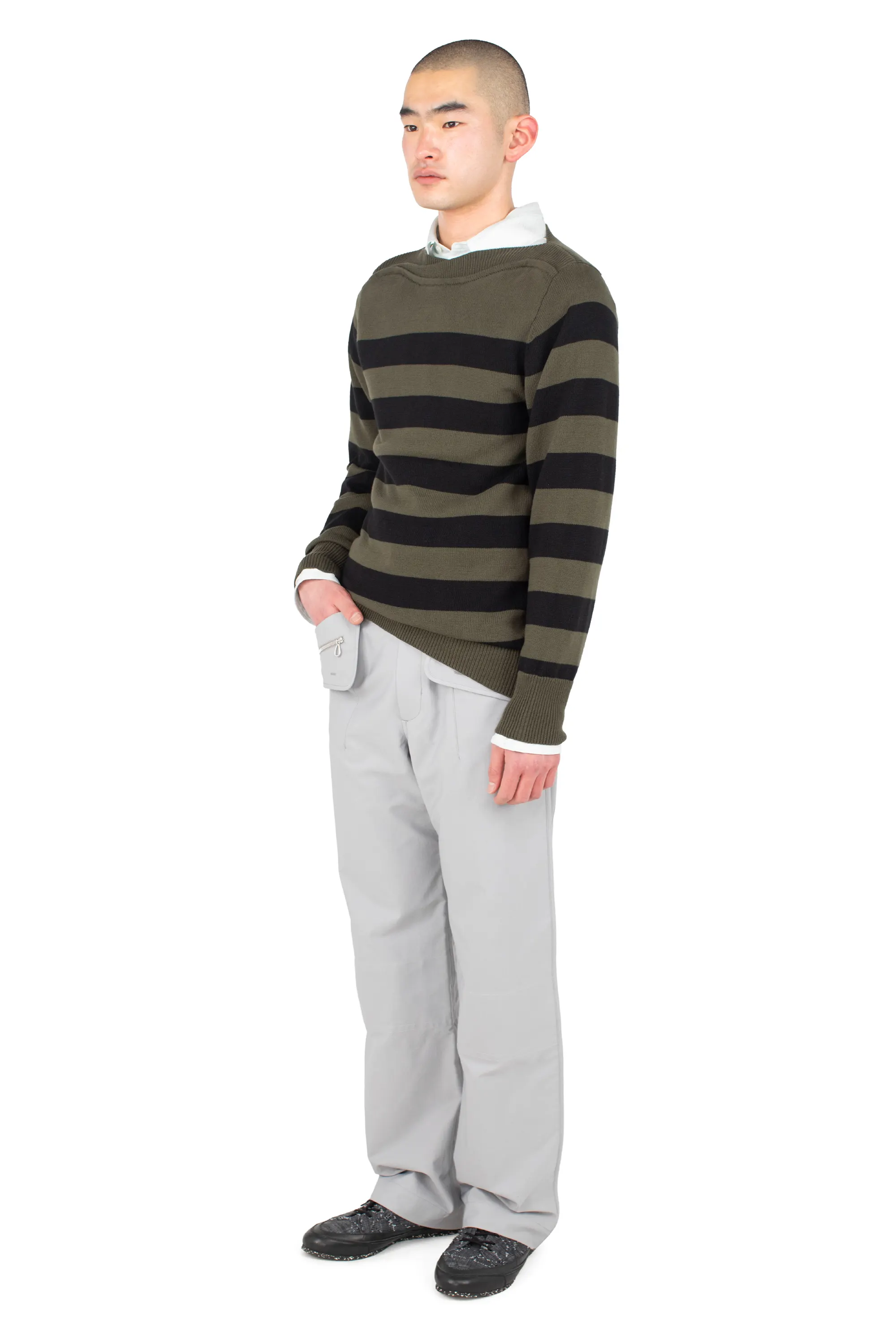 KOMLO TROUSER - PEBBLE GREY – KIKO KOSTADINOV