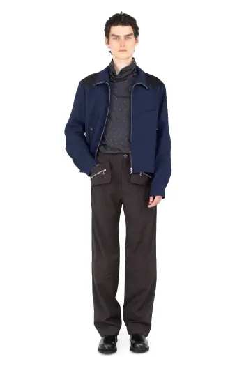 KIKO KOSTADINOV KOMLO TROUSER - UMBER BROWN