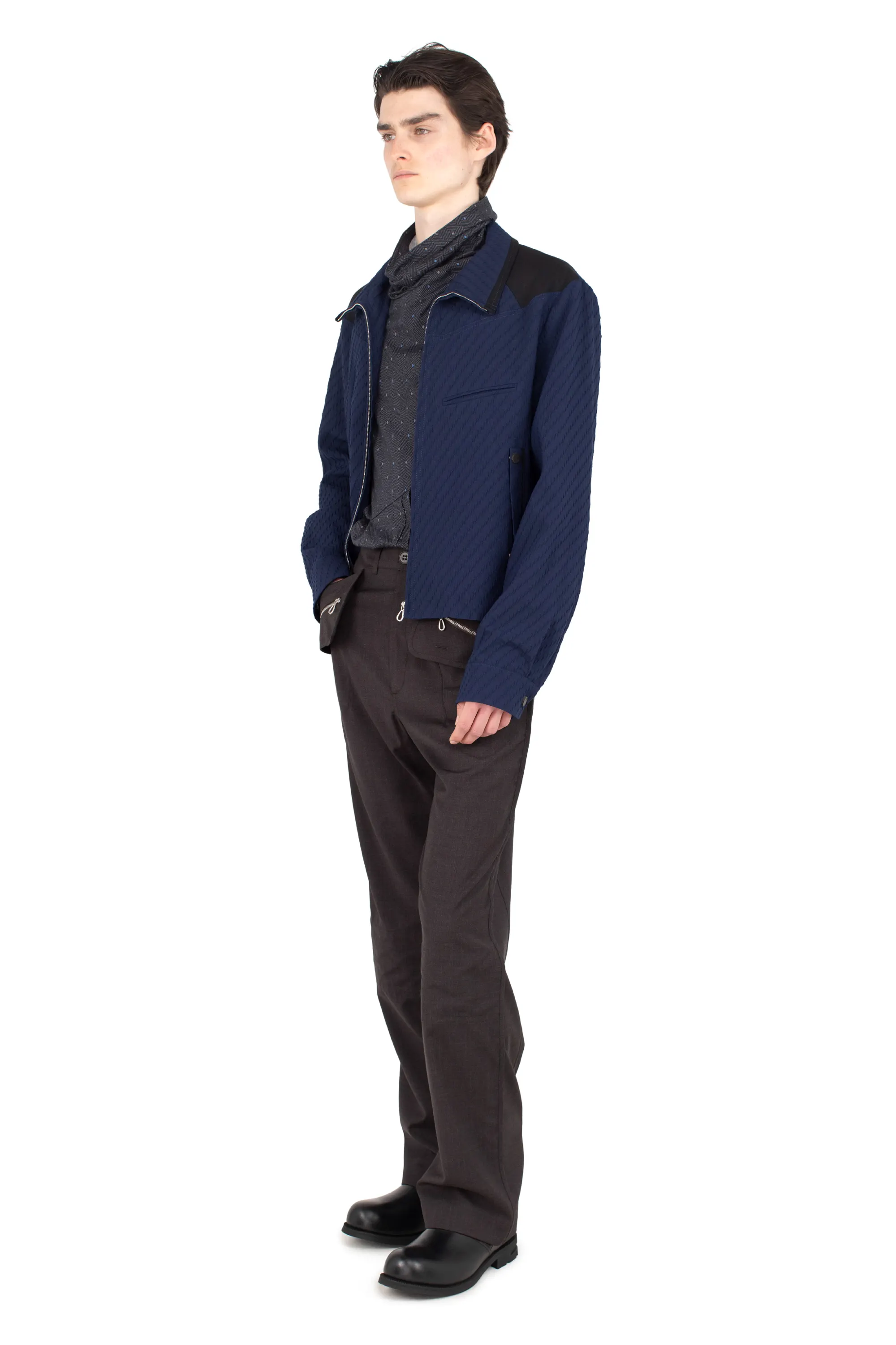 KIKO KOSTADINOV KOMLO TROUSER - UMBER BROWN