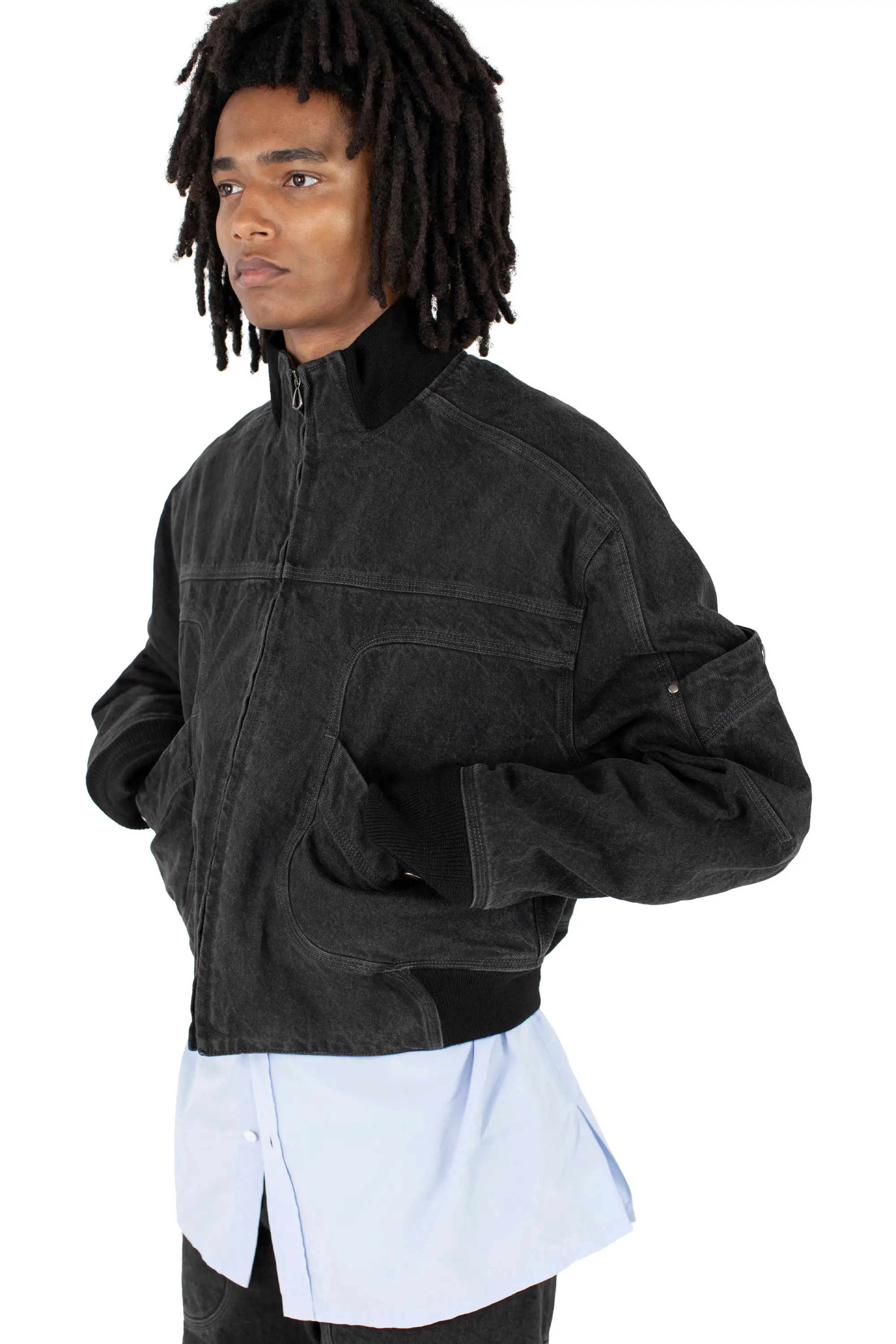 KIKO KOSTADINOV KONKORD BOMBER - PHANTOM WASH
