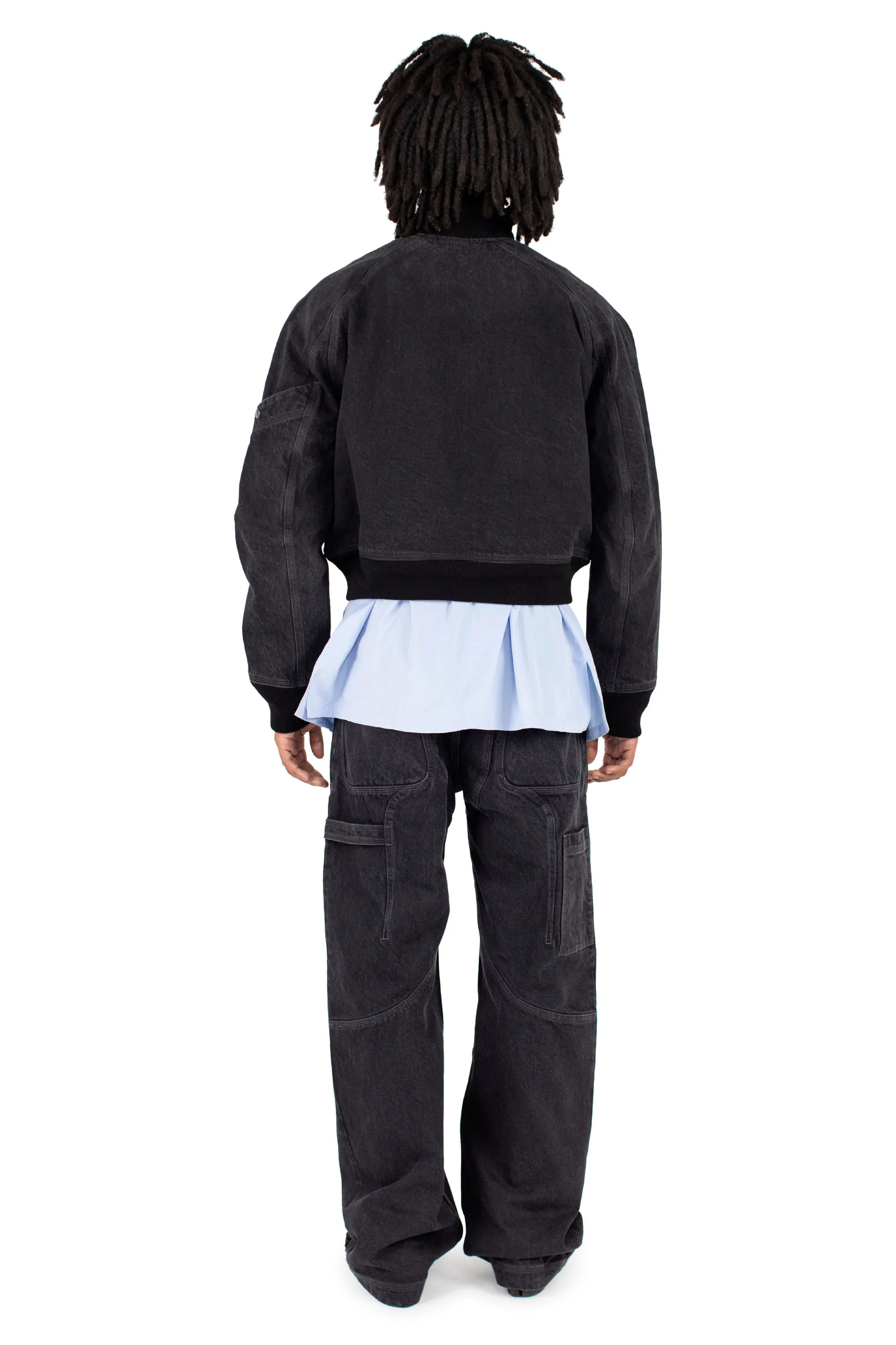 ジャケット・アウター KIKO KOSTADINOV KOLMAN BOMBER JACKET Kiko Kostadinov Black Kolman Bomber Jacket Kiko Kostadinov