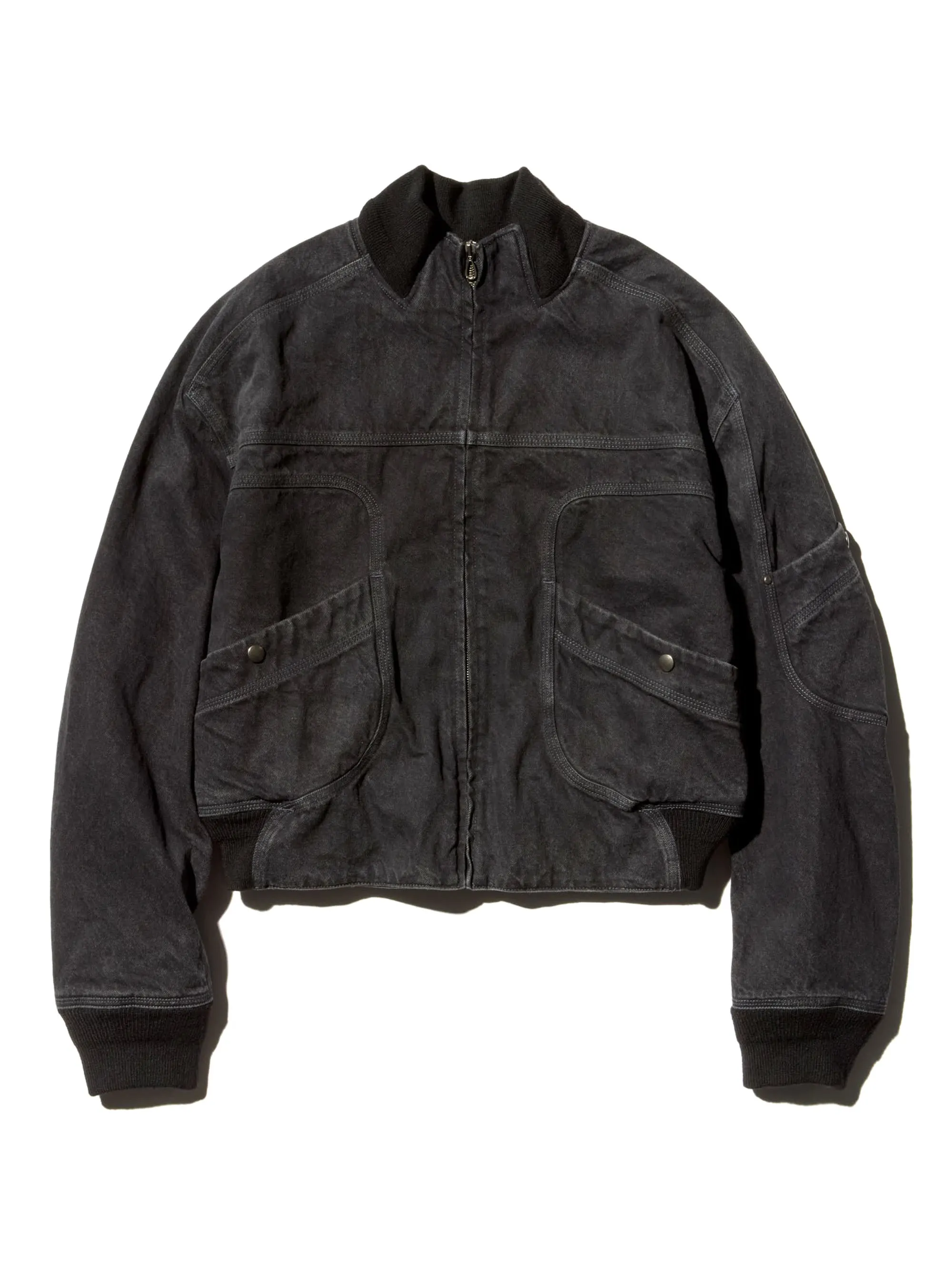 ジャケット・アウター KIKO KOSTADINOV KOLMAN BOMBER JACKET Kiko Kostadinov Black Kolman Bomber Jacket Kiko Kostadinov