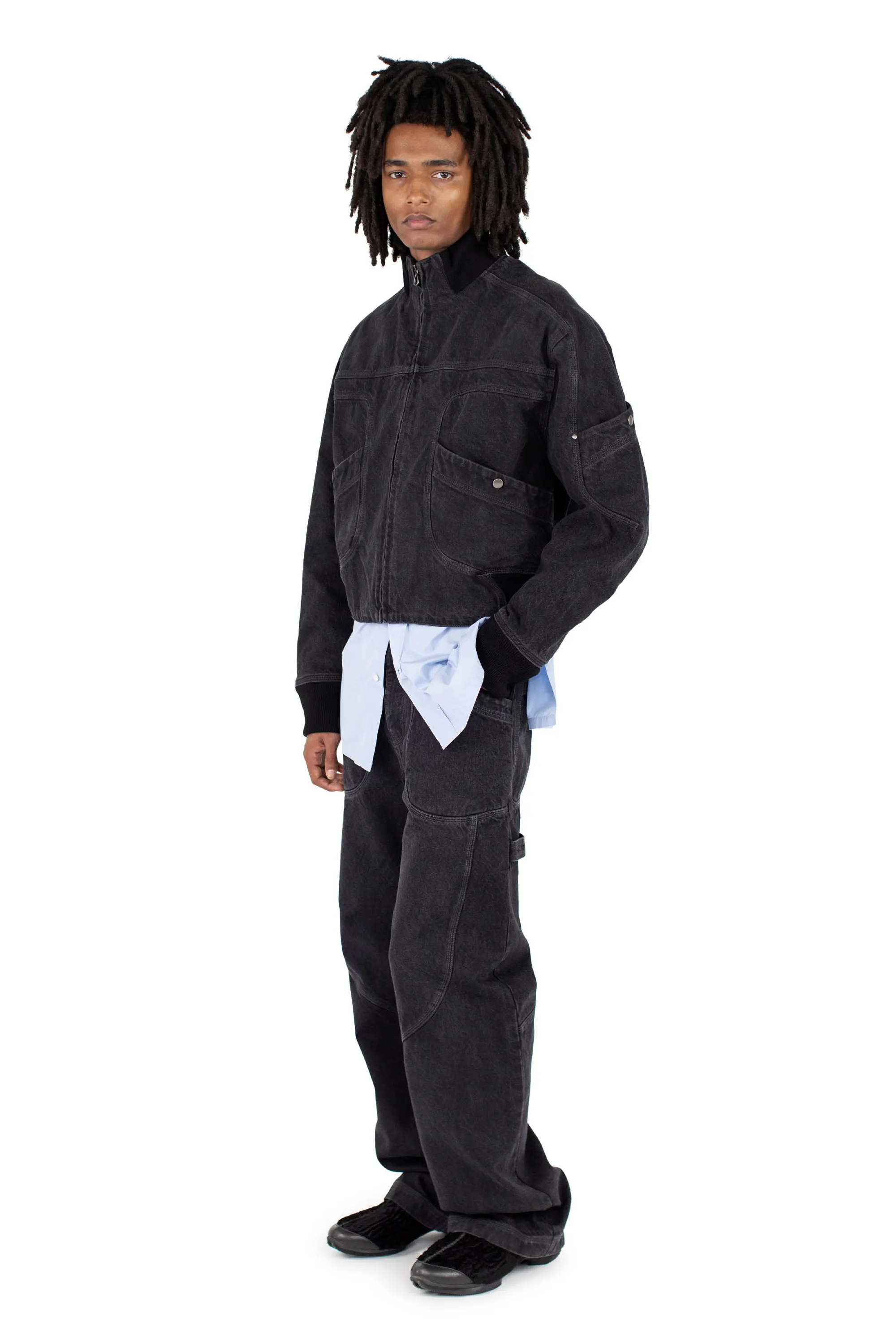 Kiko kostadinov パンツ ブラック 48 KONKORD JEANS - PHANTOM WASH – KIKO KOSTADINOV