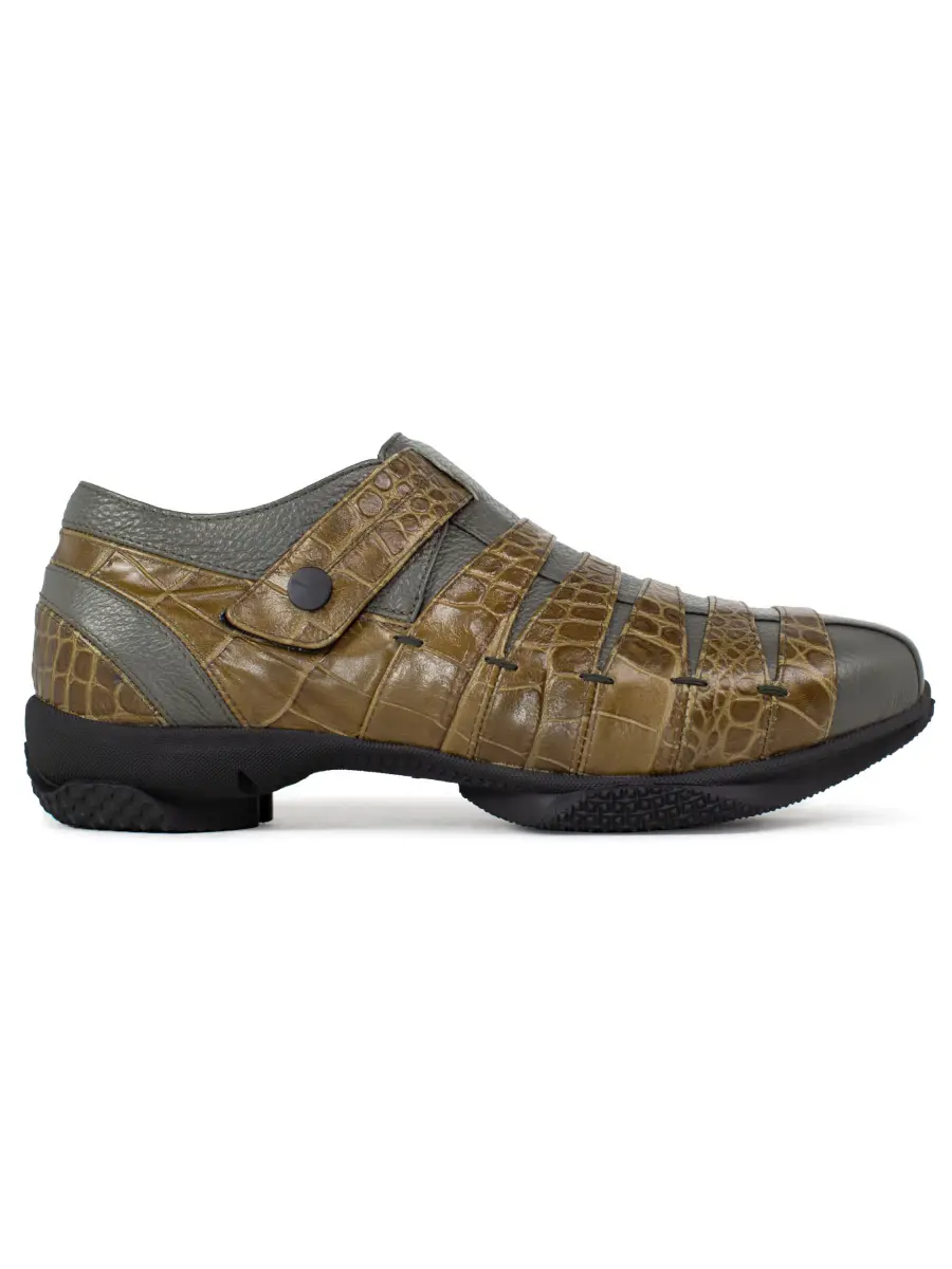 KIKO KOSTADINOV KORMOS FISHERMAN LOAFERS - FOREST GREEN