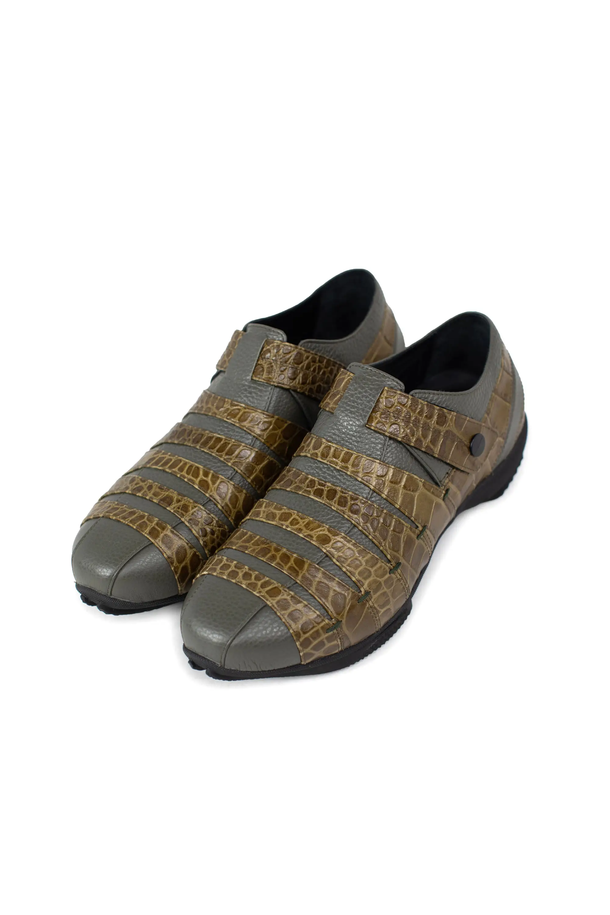 KIKO KOSTADINOV KORMOS FISHERMAN LOAFERS - FOREST GREEN