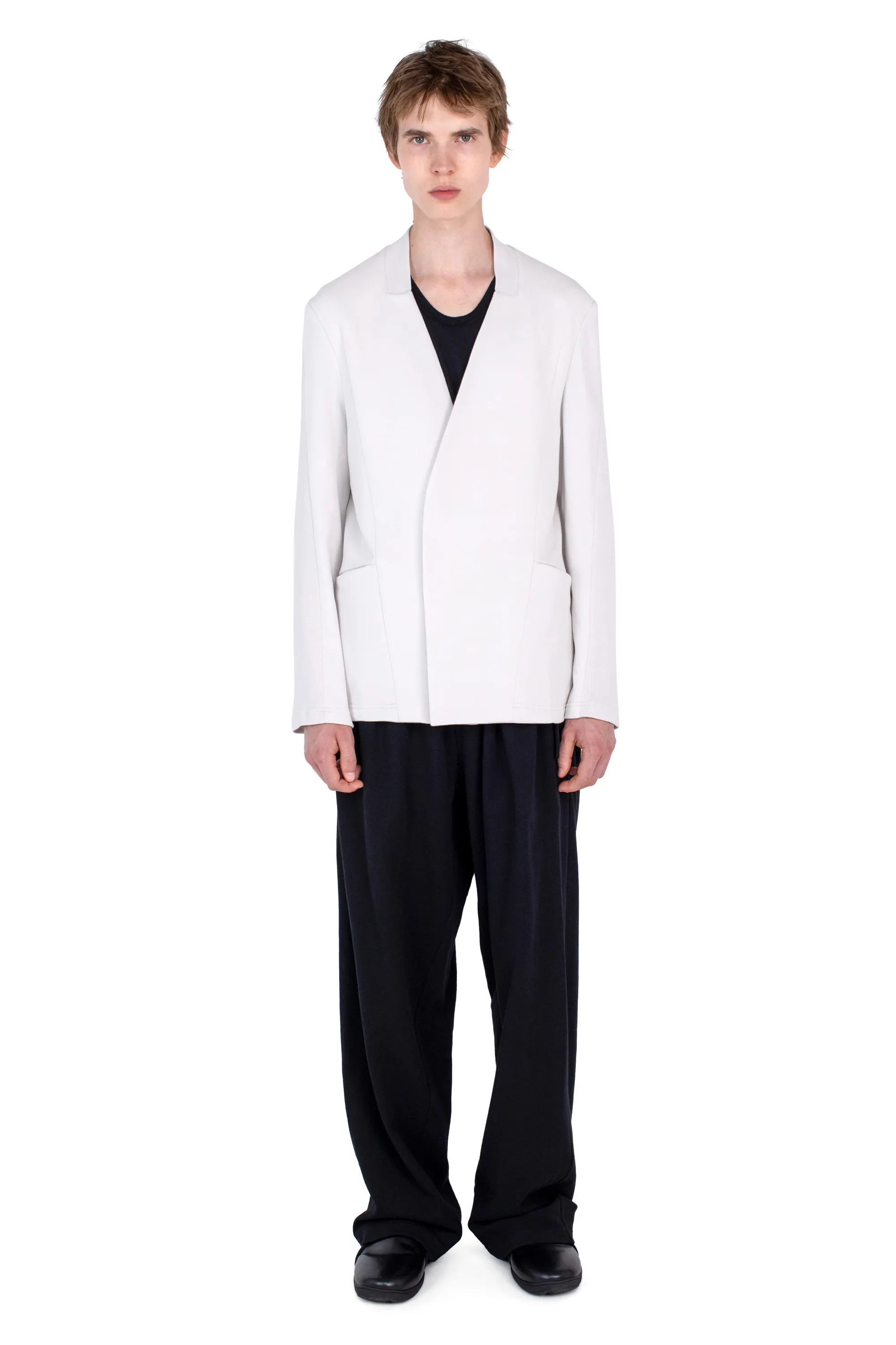 KIKO KOSTADINOV KORU SLIM BLAZER - ECRU