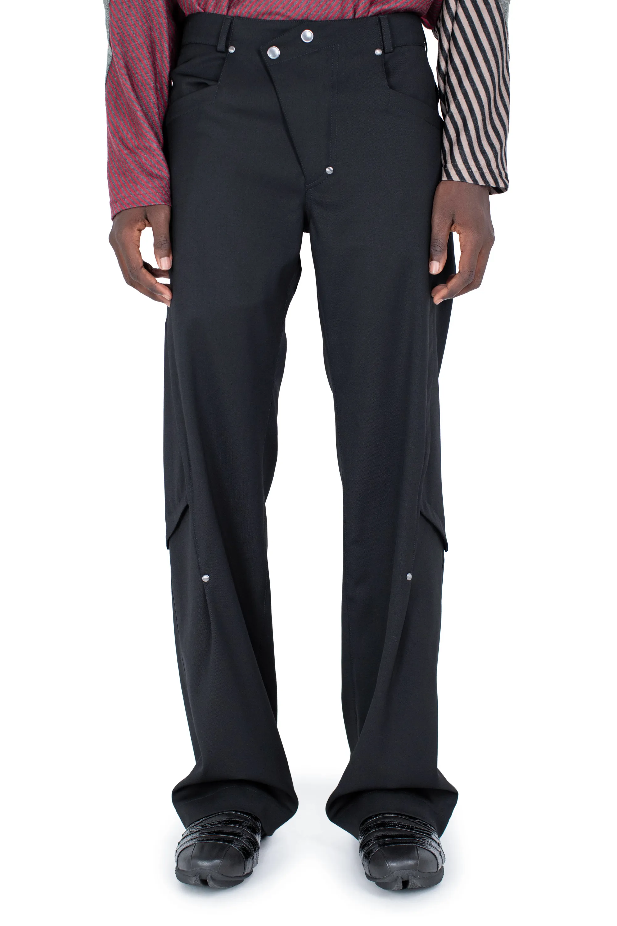 パンツ KIKO KOSTADINOV KRANER TROUSER KRANER TROUSER - CROW BLACK – KIKO KOSTADINOV