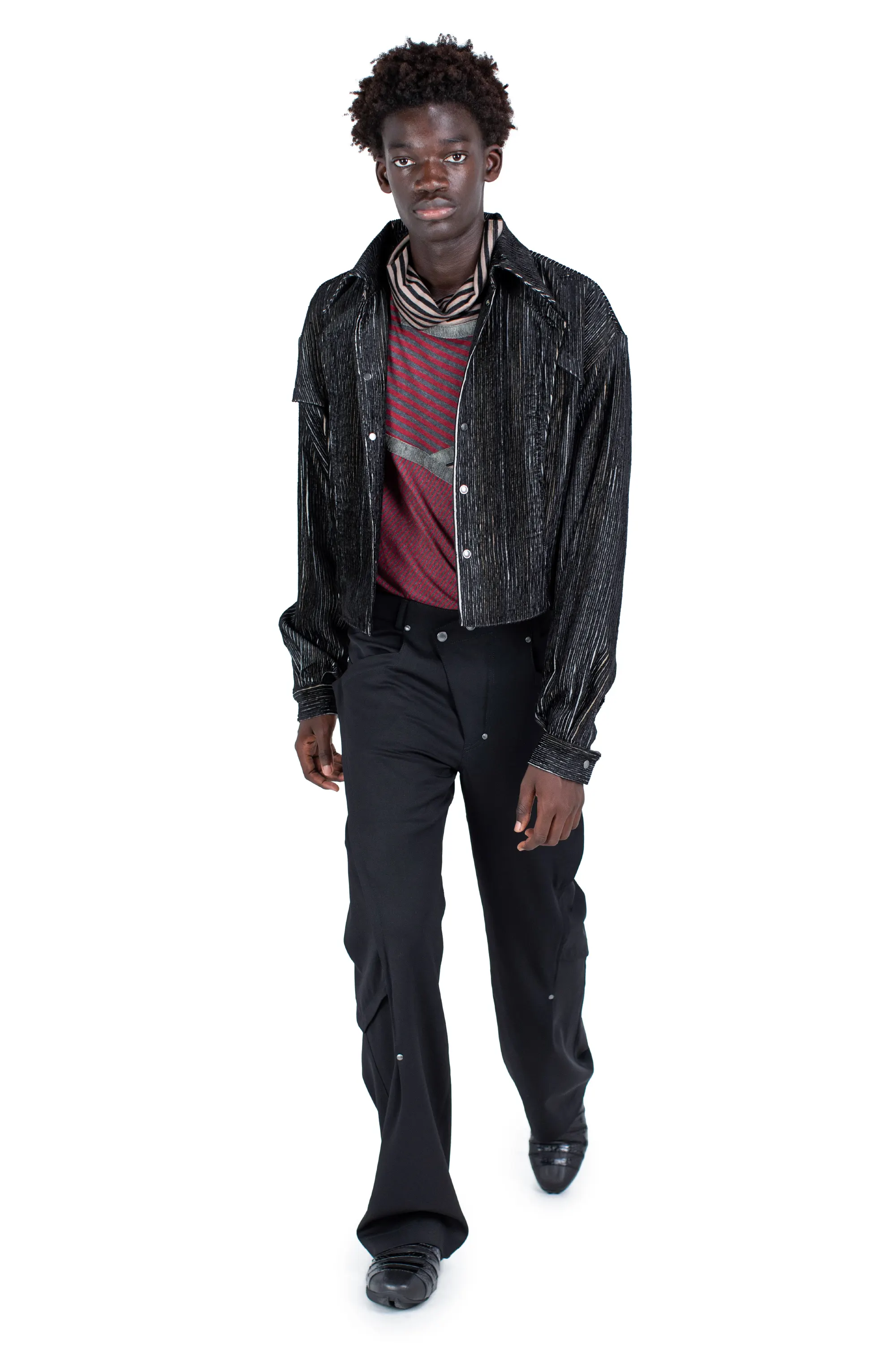 KRANER TROUSER - CROW BLACK – KIKO KOSTADINOV