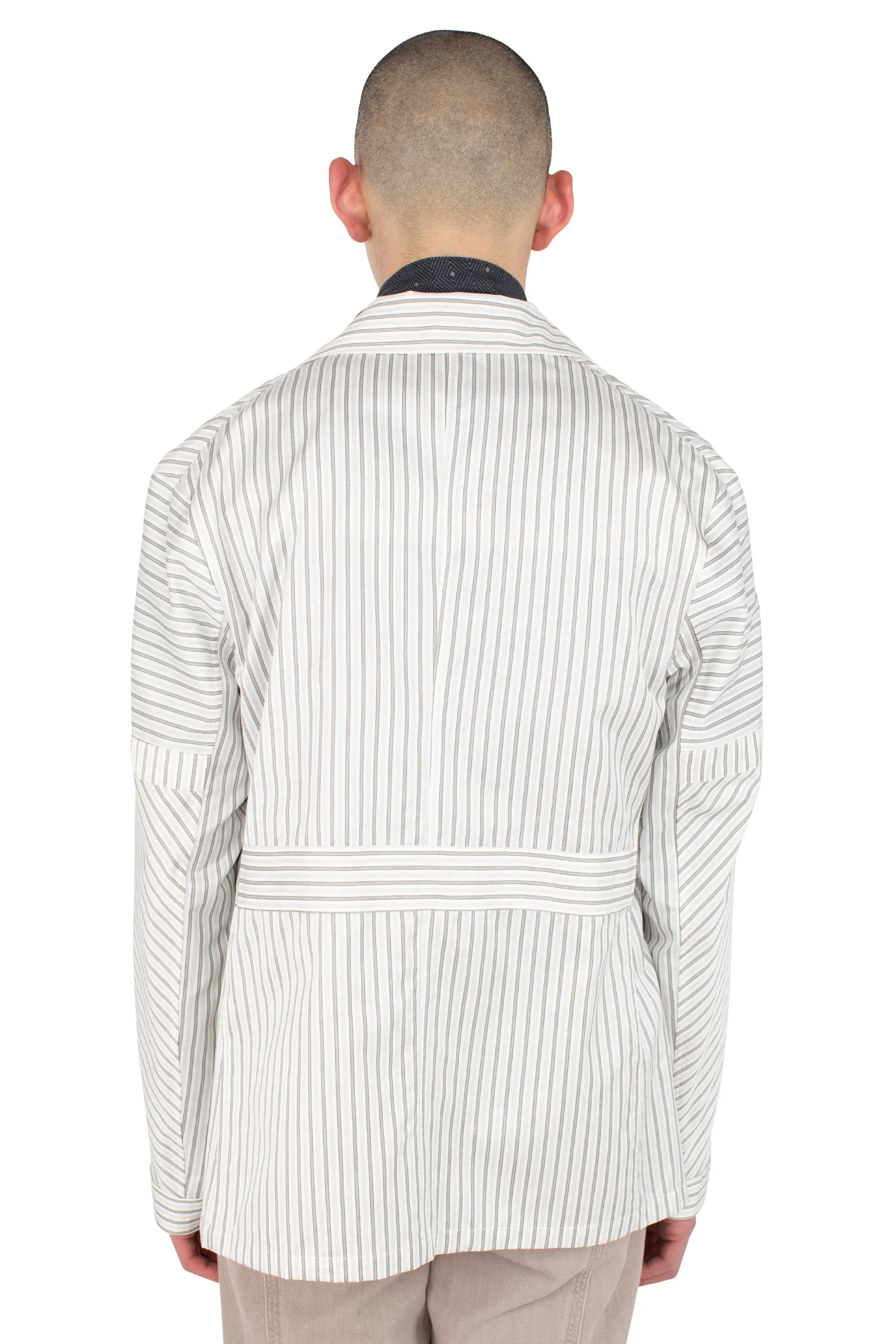 KIKO KOSTADINOV KYAN SHIRT - KHAKI & BEIGE