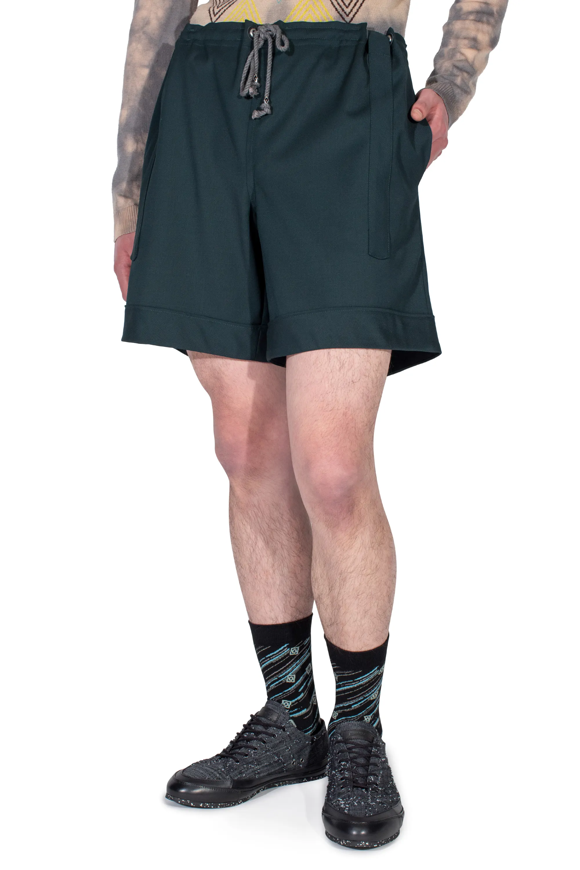 KIKO KOSTADINOV KYAN SHORTS - SCARAB