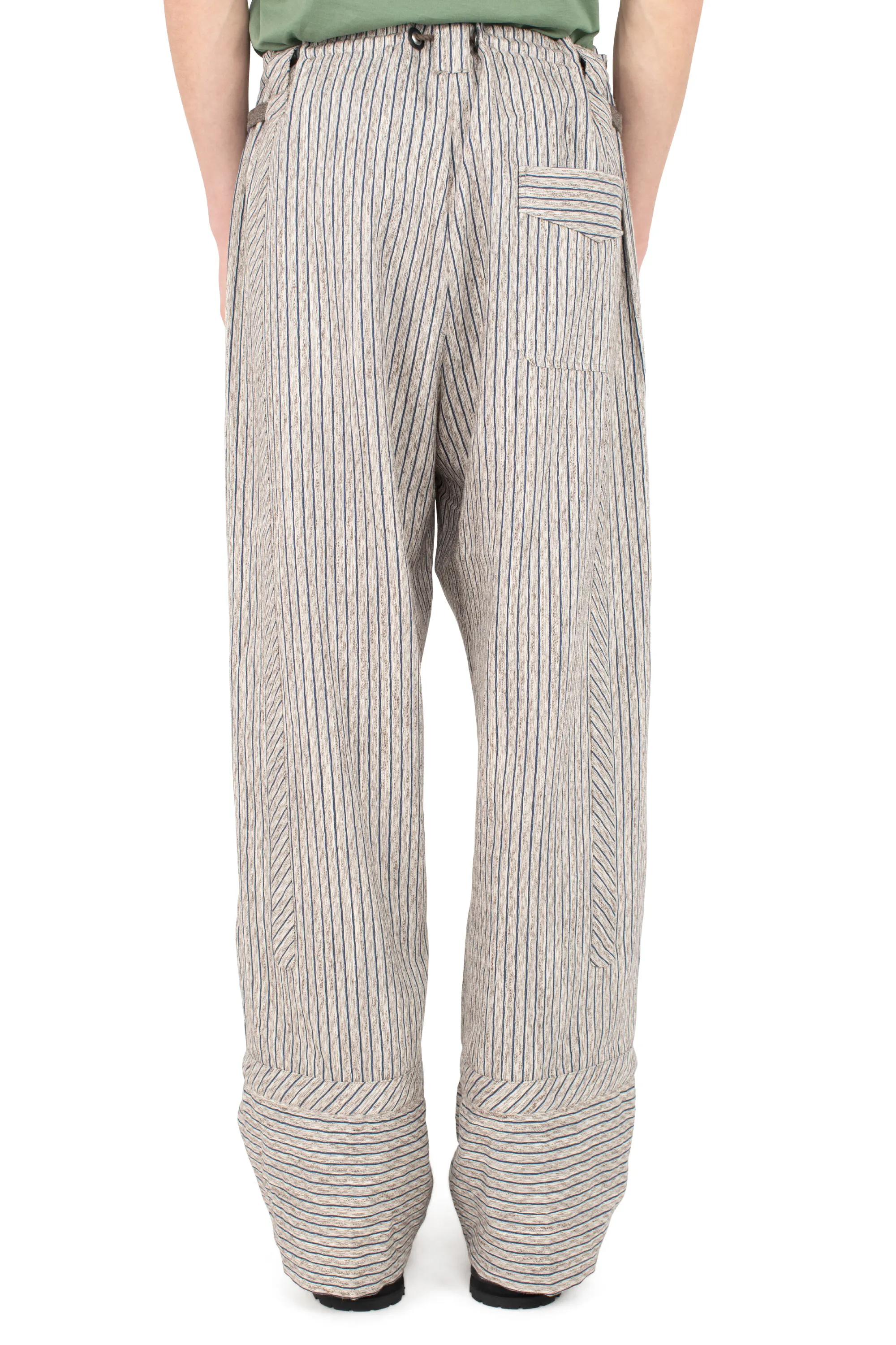 KIKO KOSTADINOV KYAN TROUSER - TAN & BLUE