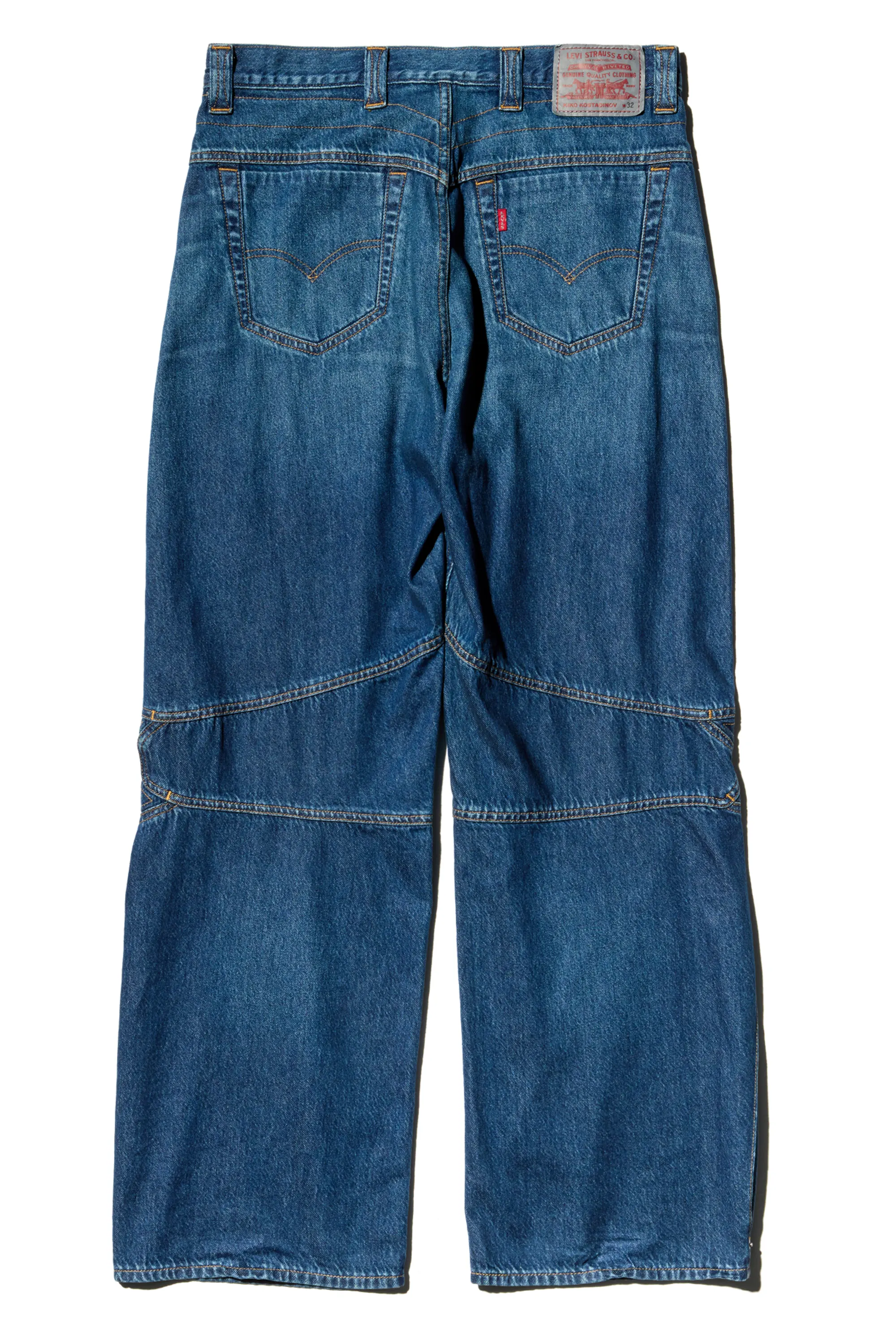 KIKO KOSTADINOV×LEVI'S AULATE KNEE Kiko Kostadinov × Levi's Articulate Knee Trouser – Black Denim | eBay