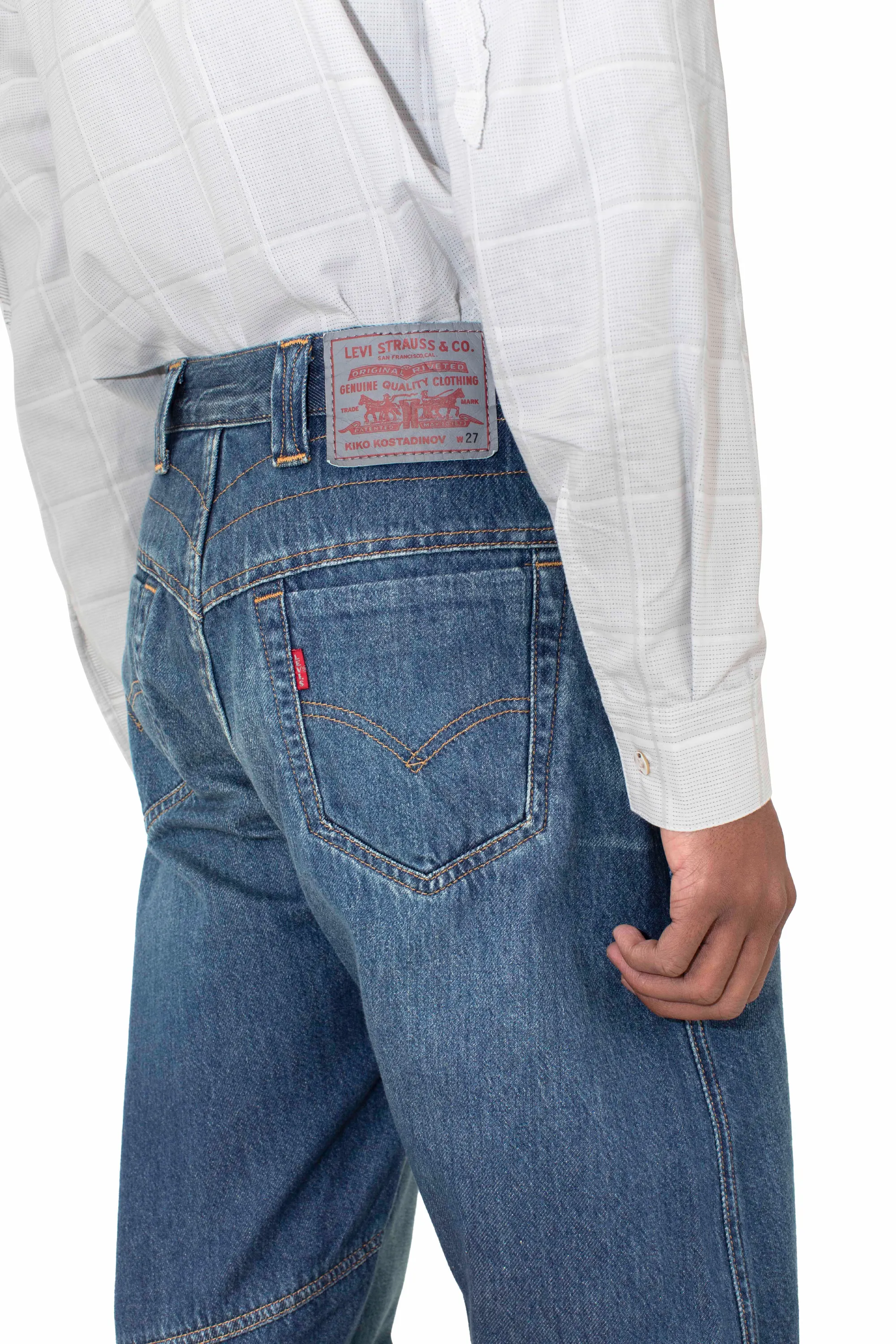 levi's×kiko kostadinov denim W28×L34 Levi's® X Kiko Kostadinov Denim Trousers - Black | Levi's® US