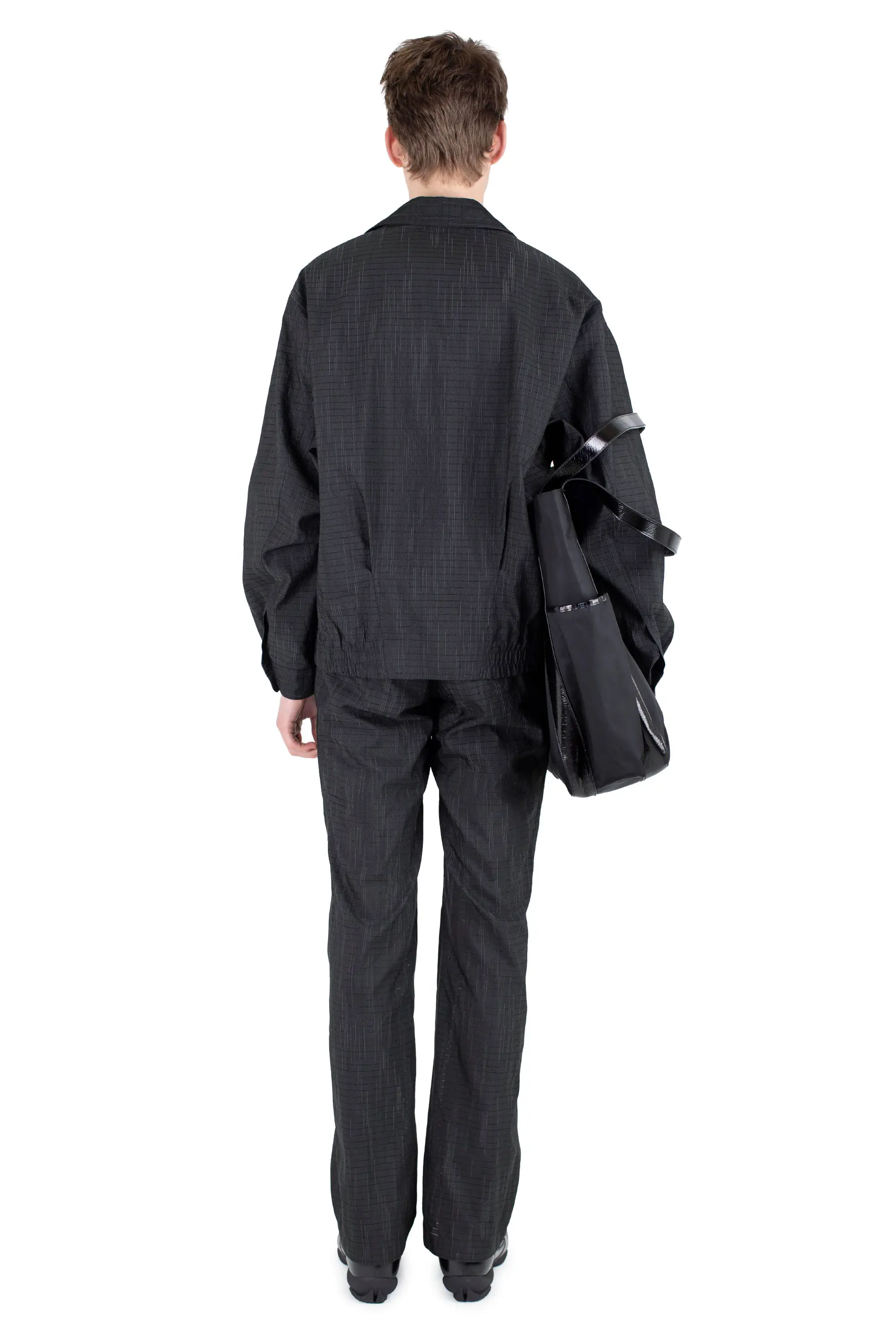 KIKO KOSTADINOV LIPELLA BOMBER JACKET - BLACK OBSIDIAN