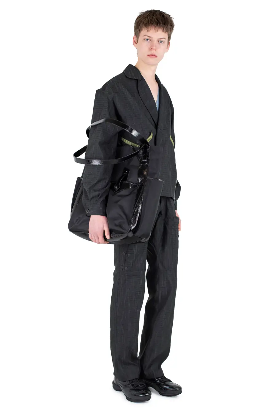 KIKO KOSTADINOV LIPELLA BOMBER JACKET - BLACK OBSIDIAN
