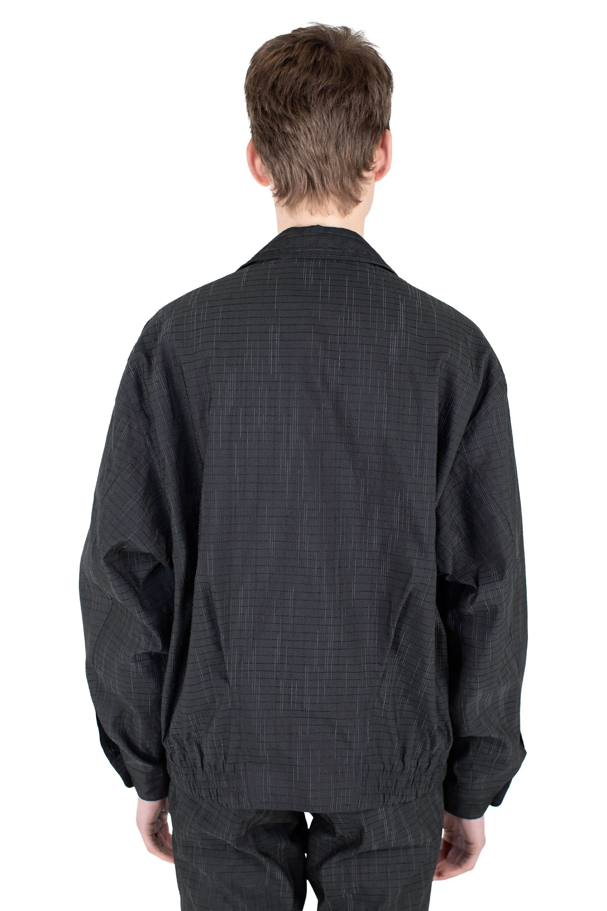 KIKO KOSTADINOV LIPELLA BOMBER JACKET - BLACK OBSIDIAN